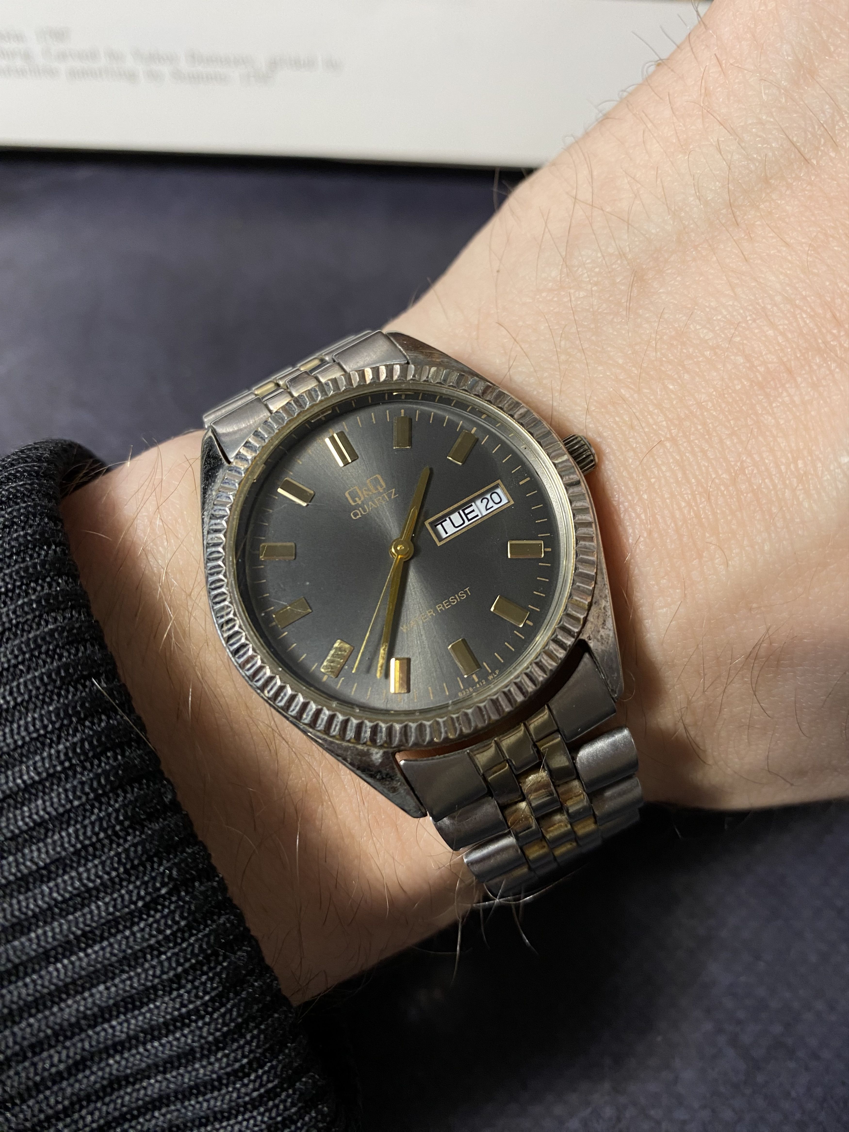 Japanese Brand × Jewelry × Vintage Vintage QQ Watch - Classic & Style Size ONE SIZE - 4 Thumbnail