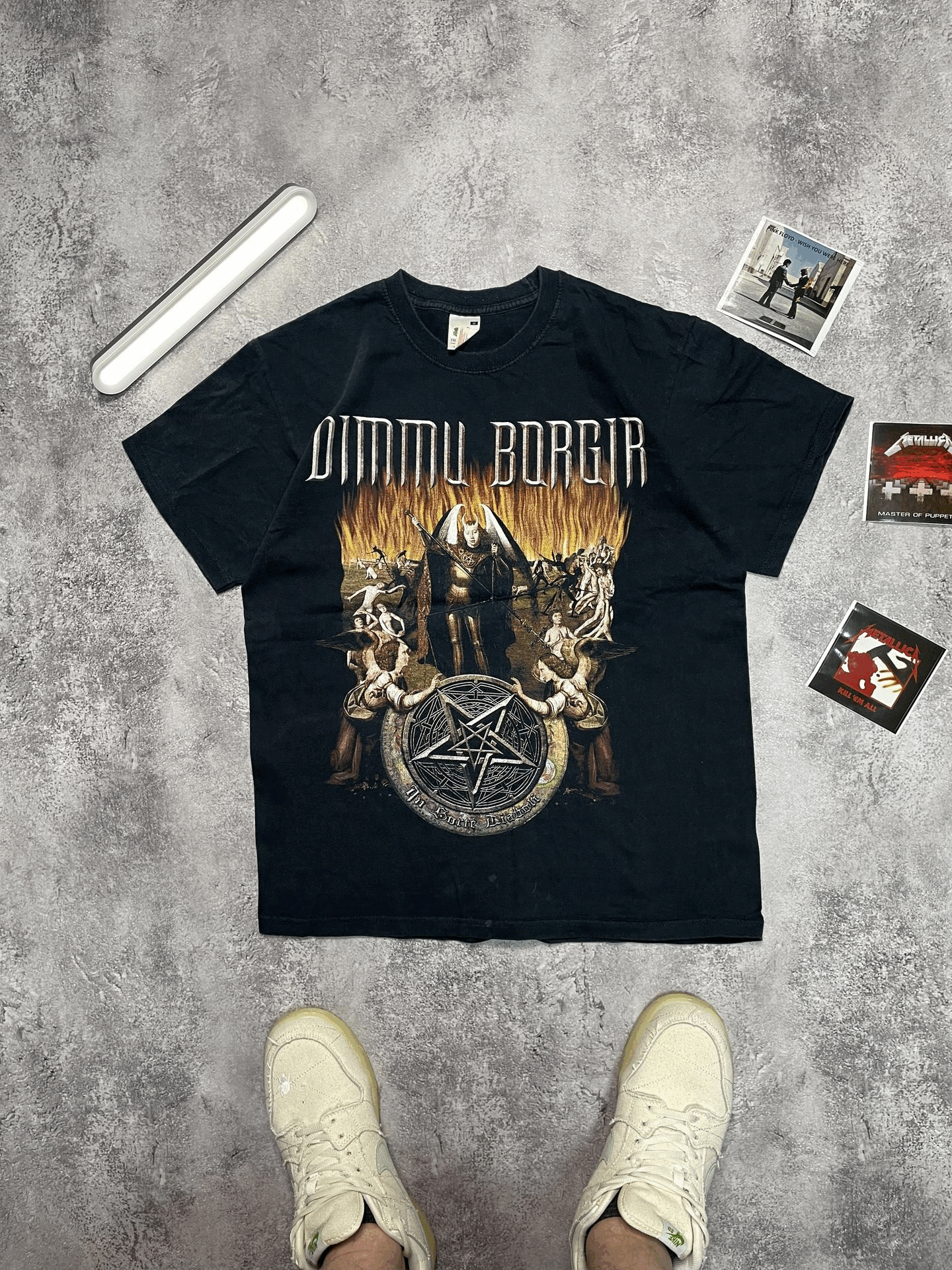 Vintage Dimmur borgir tits pentagram hell paradise Boobs devil Size US M / EU 48-50 / 2 - 1 Thumbnail