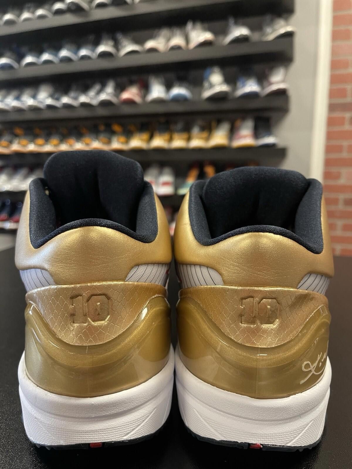 Nike Size 10 - Nike Kobe 4 Protro Gold Medal (FQ3544-100) Men's Size US 10 / EU 43 - 4 Thumbnail