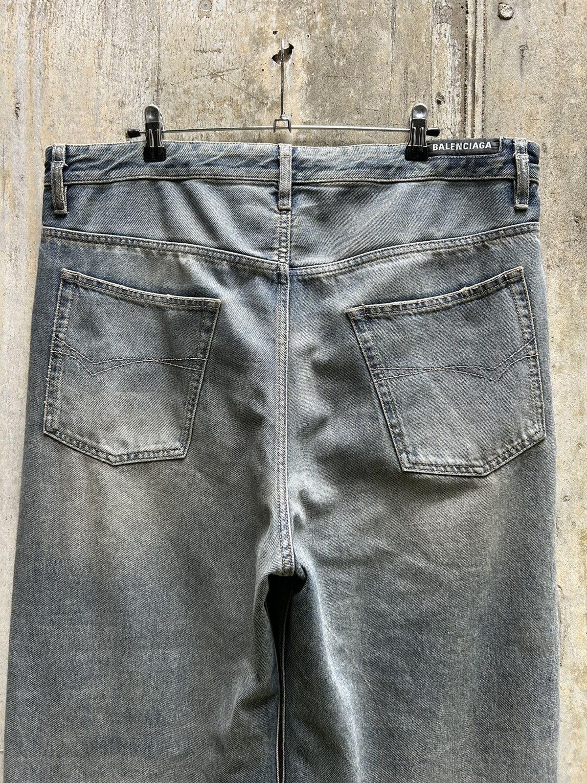 Balenciaga Balenciaga Summer 24 Oversized Drawstring Denim Size US 34 / EU 50 - 8 Thumbnail