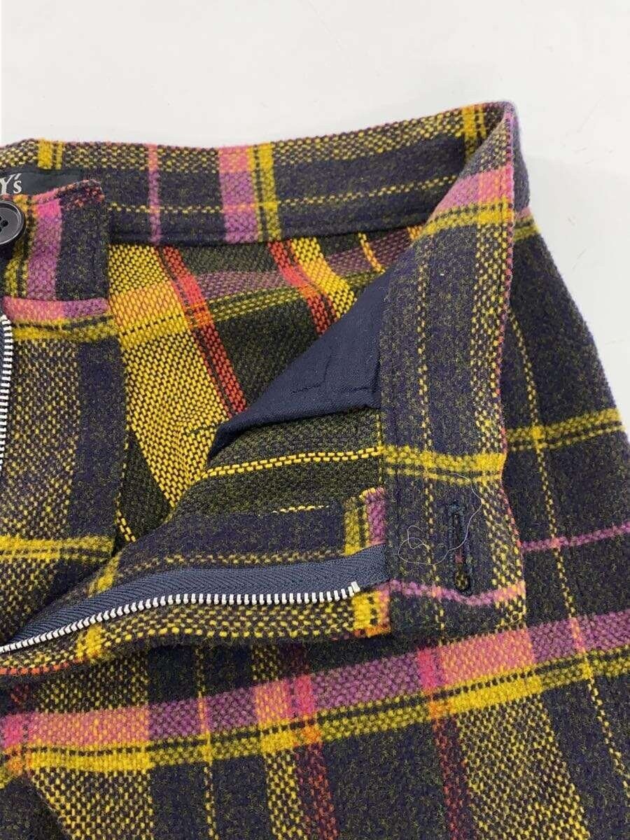 Yohji Yamamoto Plaid Straight Leg Cropped Pants Size US 29 - 3 Thumbnail