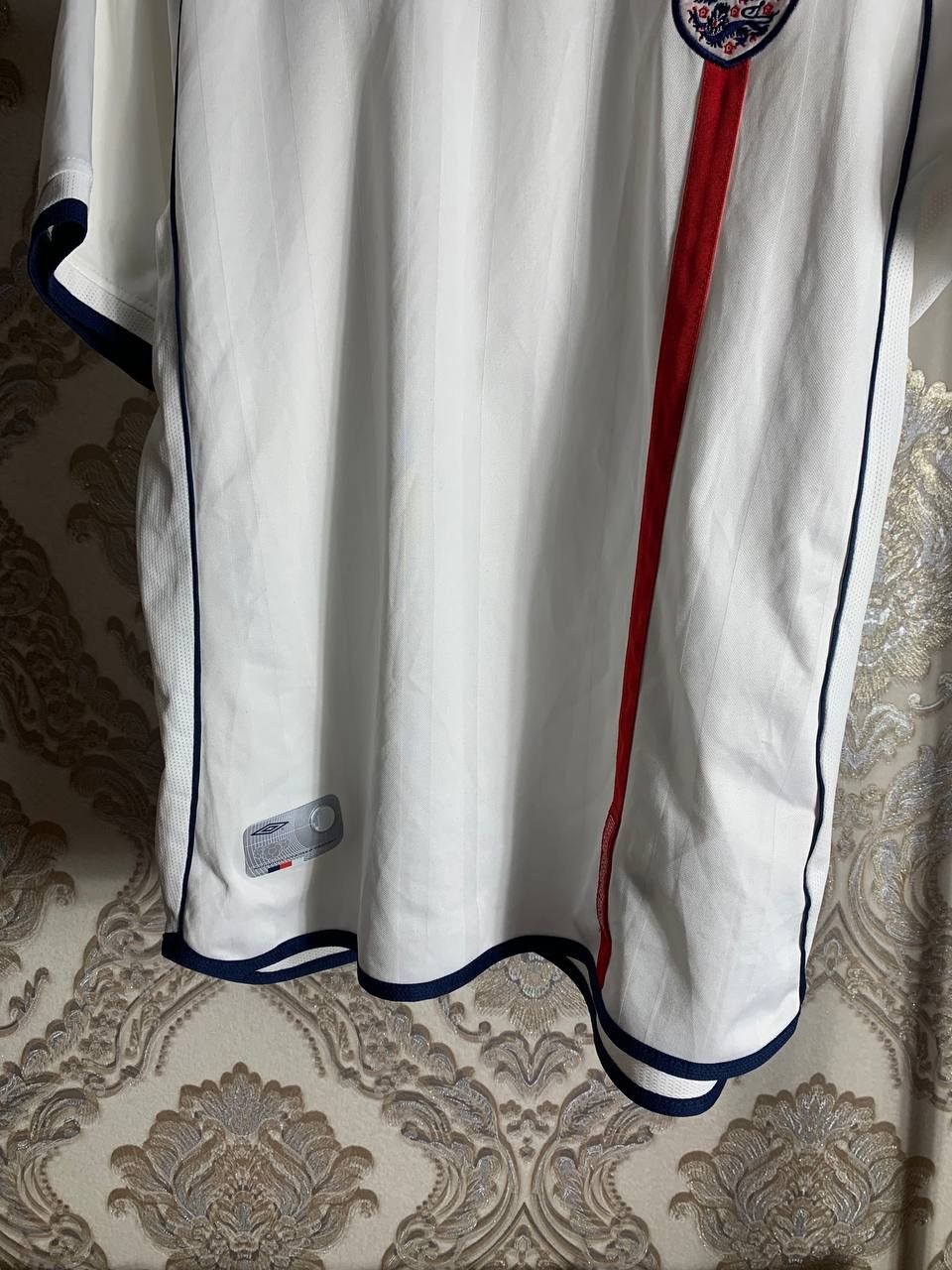Umbro × Vintage VERY RARE UMBRO ENGLAND RETRO SOCCER JERSEY BLOKECORE Y2K Size US M / EU 48-50 / 2 - 5 Thumbnail