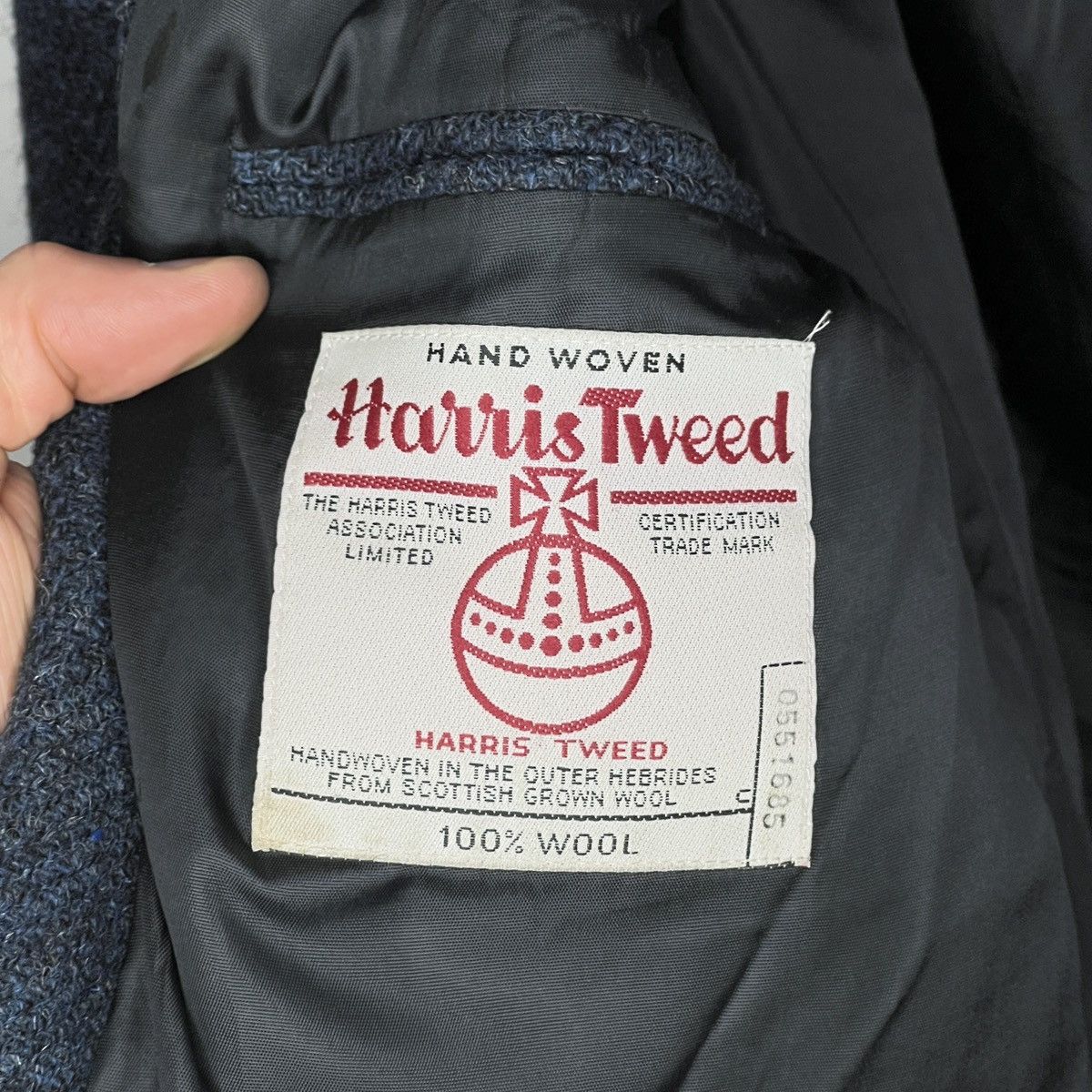 Harris Tweed Rare Vintage Harris Tweed Wool Blazer Size M Size 44R - 10 Thumbnail