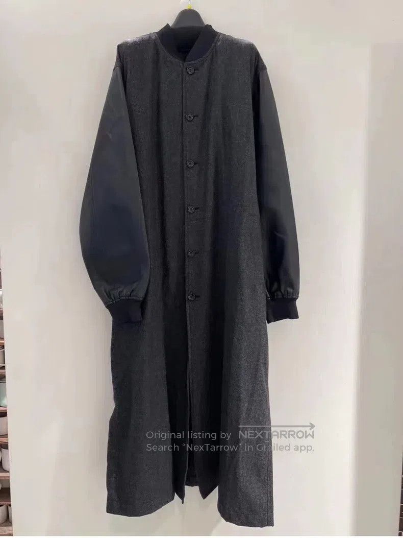 Comme des Garcons Comme Des Garcons Long Wool and Leather Sleeve Staff Overc Size S / US 4 / IT 40 - 2 Thumbnail
