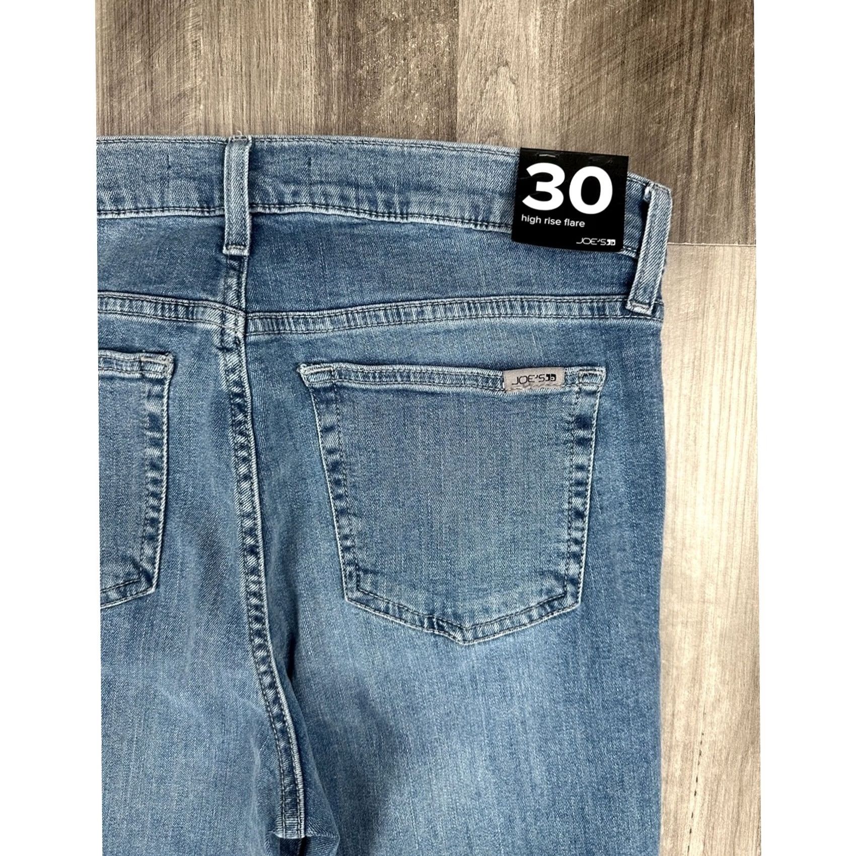 Vintage VINTAGE Joe’s Jeans Oldenburger High Rise Flare Jean 30 Women Blue 90s? Size 30" / US 8 / IT 44 - 4 Thumbnail