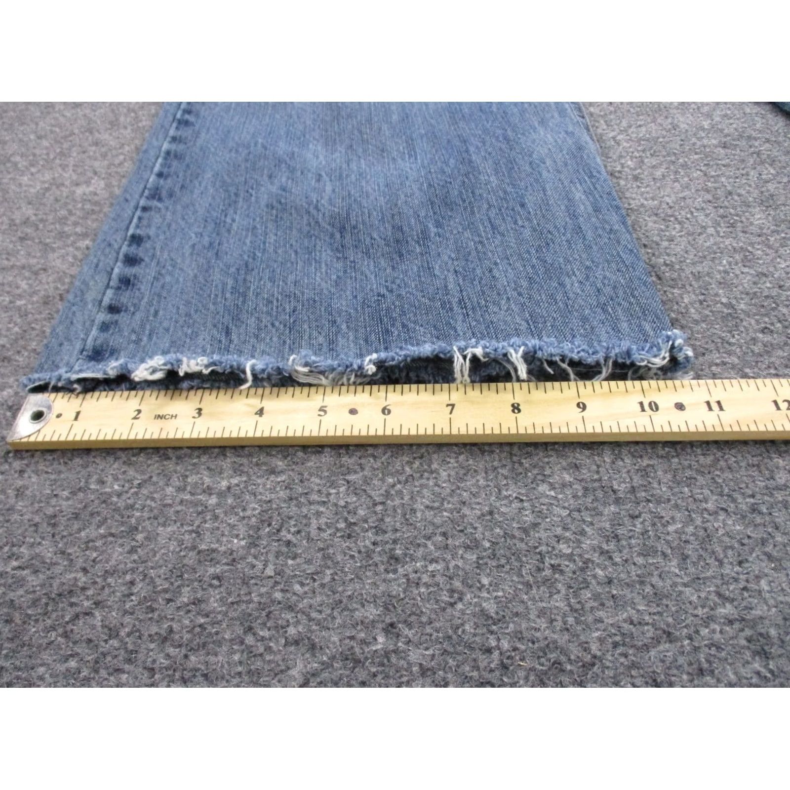 Ecko Unltd. Ecko Unltd Jeans Men 40 Blue Denim Wide Leg Y2K Grunge Baggy Logo Skater Vintage Jeans Size US 41 - 6 Thumbnail