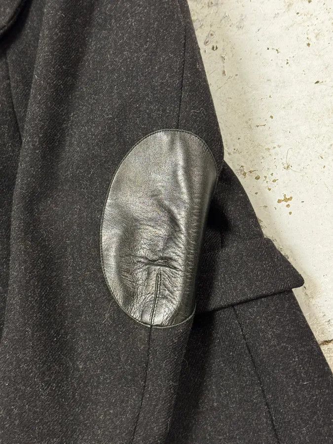 Prada FW2002 Prada Dark Obscure Grey Wool Trench Coat Size US M / EU 48-50 / 2 - 8 Thumbnail