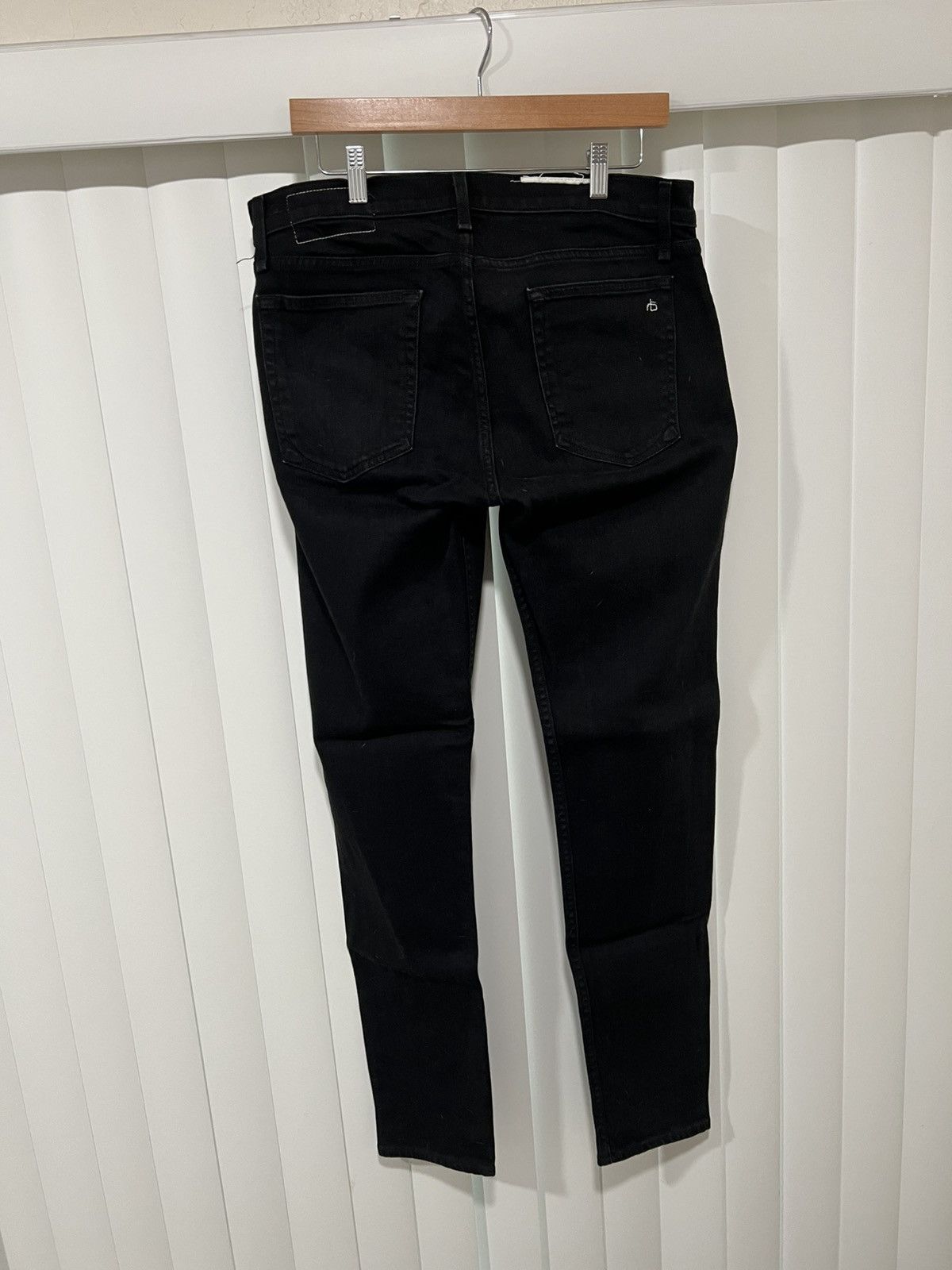 Rag & Bone Rag & Bone Black Denim Size US 34 / EU 50 - 6 Thumbnail