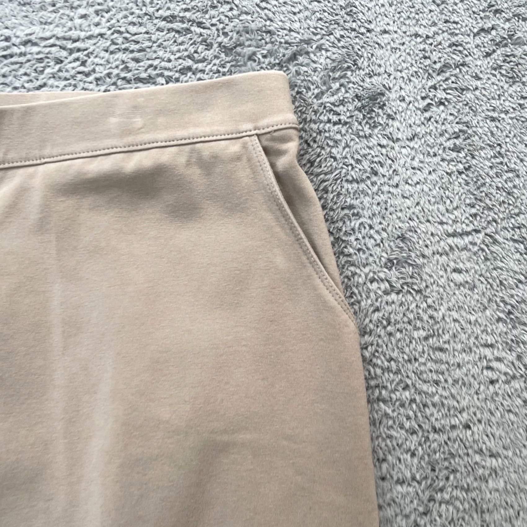 Vintage VTG L.L. Bean Pants Womens Large Beige High Rise Cropped Straight Leg 22in Inseam Pockets Size 36" / US 14 / IT 50 - 6 Thumbnail