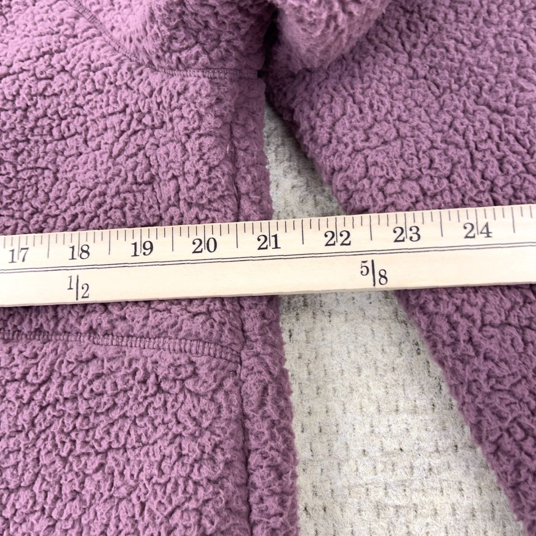 Under Armour Under Armour Sweater Women M Purple Pullover Quarter Zip Deep Pile Sherpa Shirt Size M / US 6-8 / IT 42-44 - 7 Thumbnail
