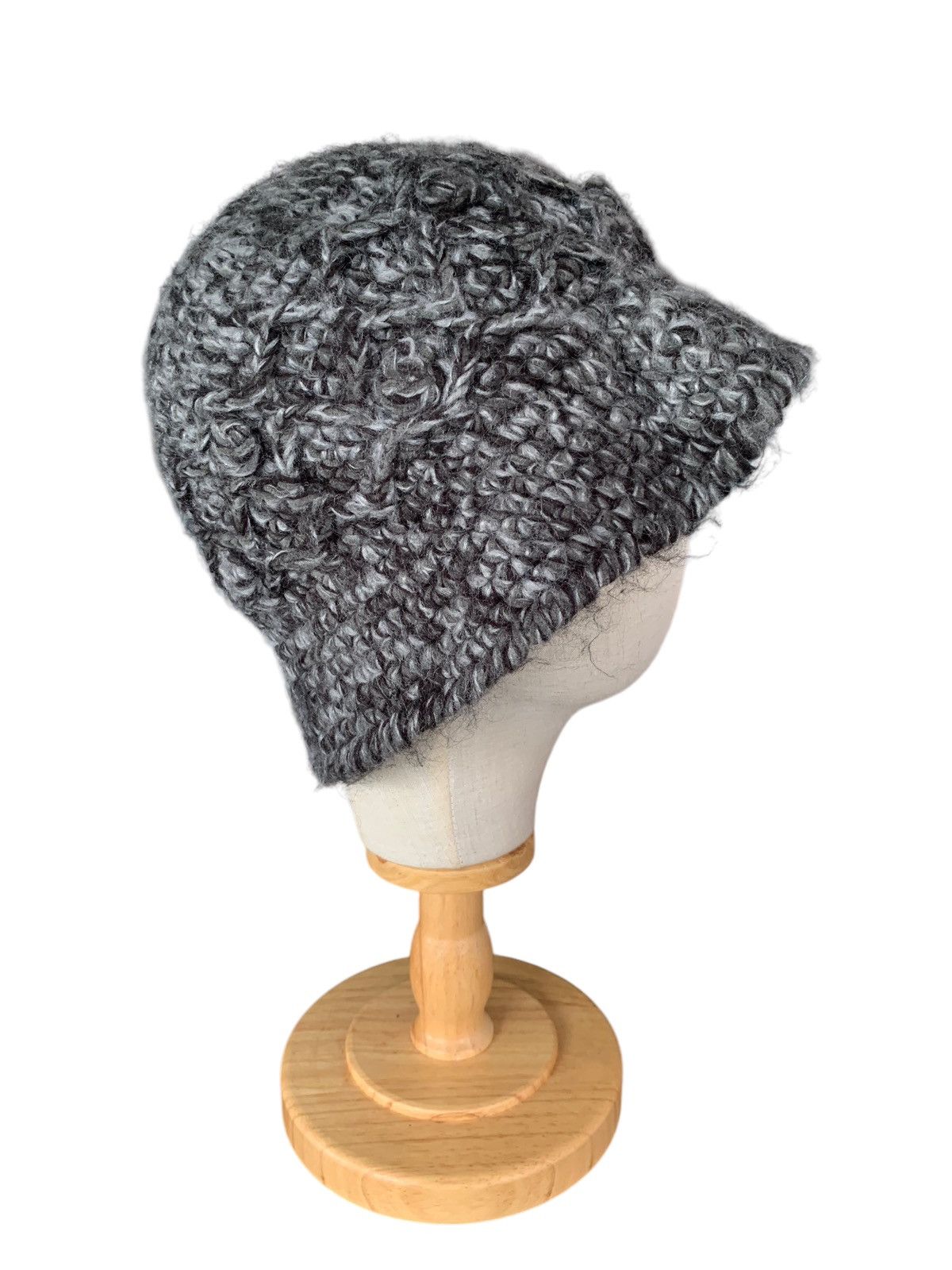 Japanese Brand × Kapital × Vintage Rare Hairy Unknown Distressed Knitted Crochet Bucket Hat Size ONE SIZE - 1 Thumbnail