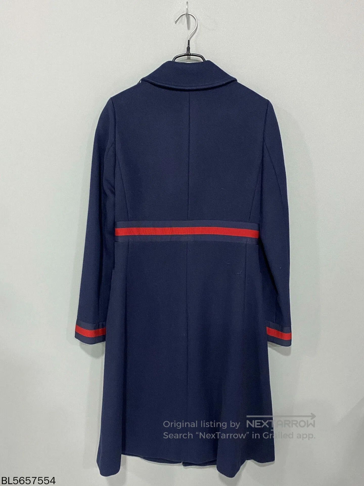 Gucci Deep Blue Bow Decor Mid. Size S / US 4 / IT 40 - 3 Thumbnail