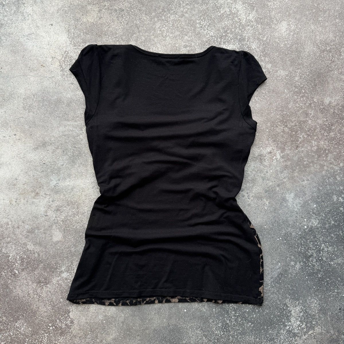 Hysteric Glamour 2000’s Jane Norman Y2K Sexy Glam Leopard Bodycon Blouse Size L / US 10 / IT 46 - 8 Thumbnail