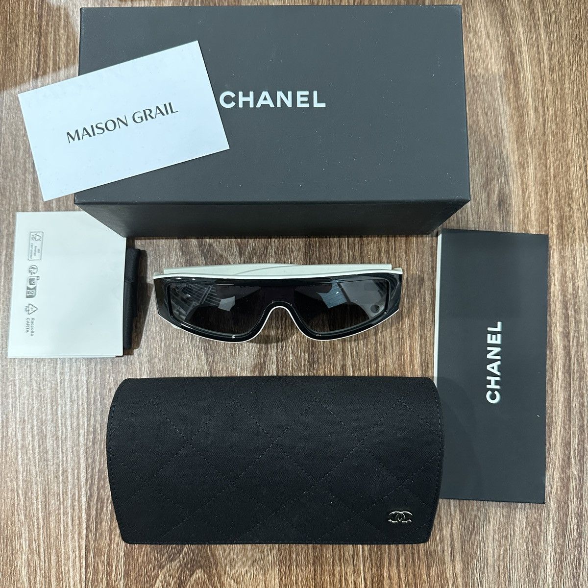 Chanel CHANEL 0CH6057 1656S6 SUNGLASSES Size ONE SIZE - 2 Thumbnail
