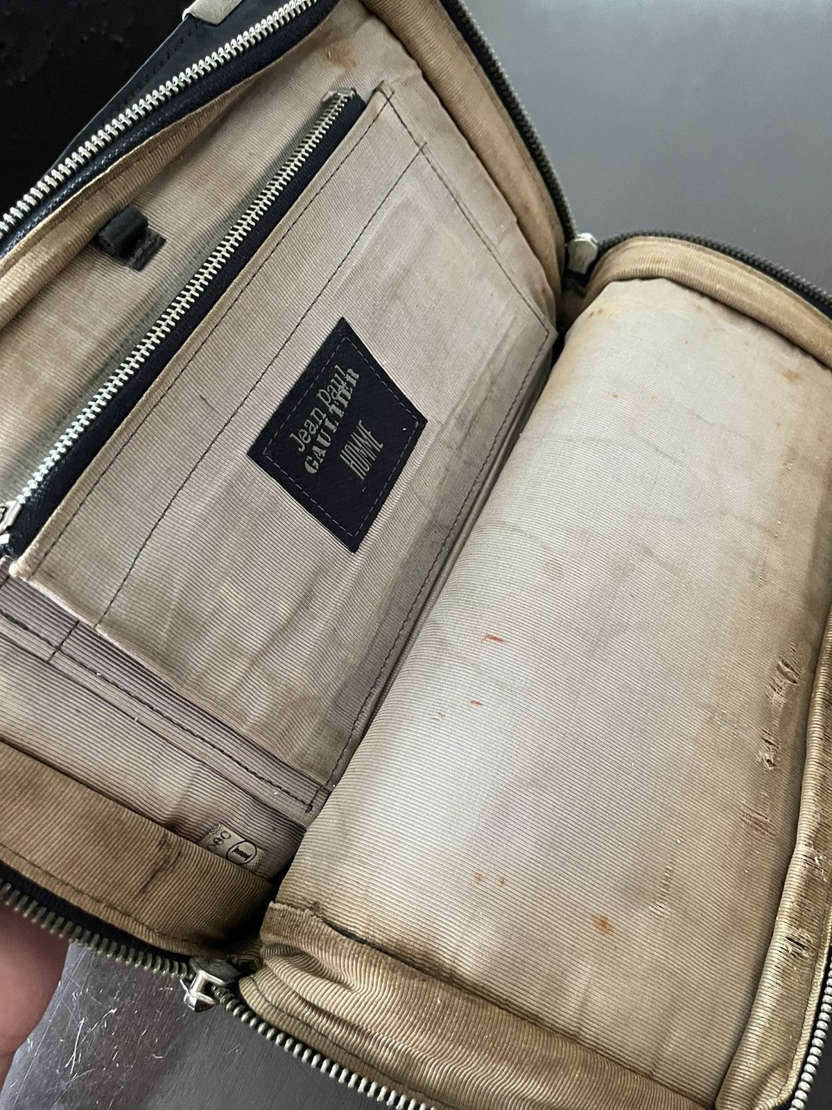 Jean Paul Gaultier Jean Paul Gaultier Homme Loupipe Clutch Bag Size ONE SIZE - 9 Thumbnail