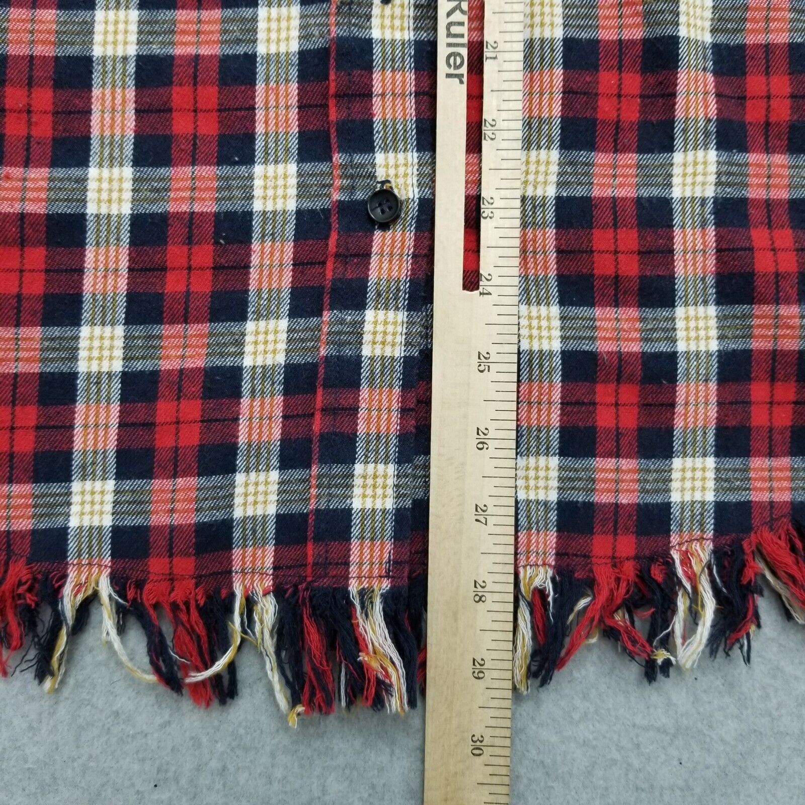 Other Entro Shirt Womens Small Plaid Flannel Button Up Pockets Size S / US 4 / IT 40 - 7 Thumbnail