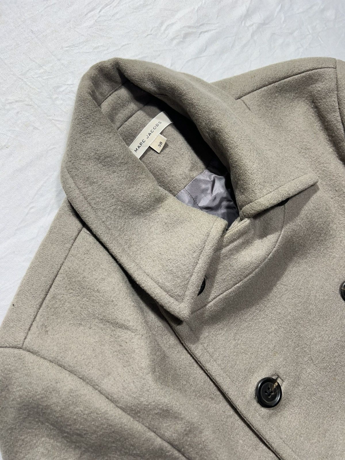 Marc Jacobs Marc Jacobs double-breasted wool-blend pea coat. Size US S / EU 44-46 / 1 - 4 Thumbnail