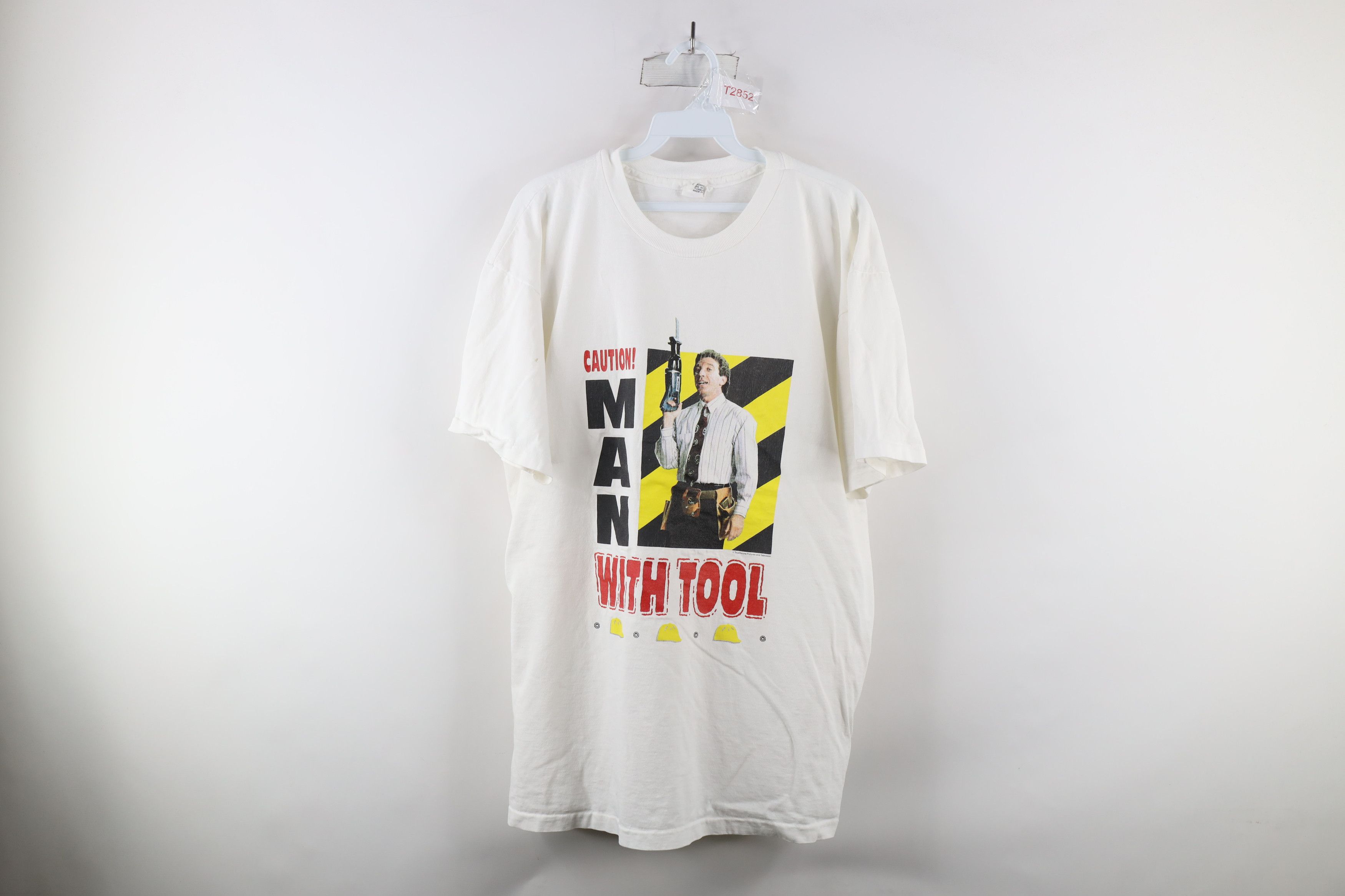 Vintage Vintage 90s Home Improvement Taylor Tim Allen T-Shirt USA Size US XL / EU 56 / 4 - 1 Thumbnail