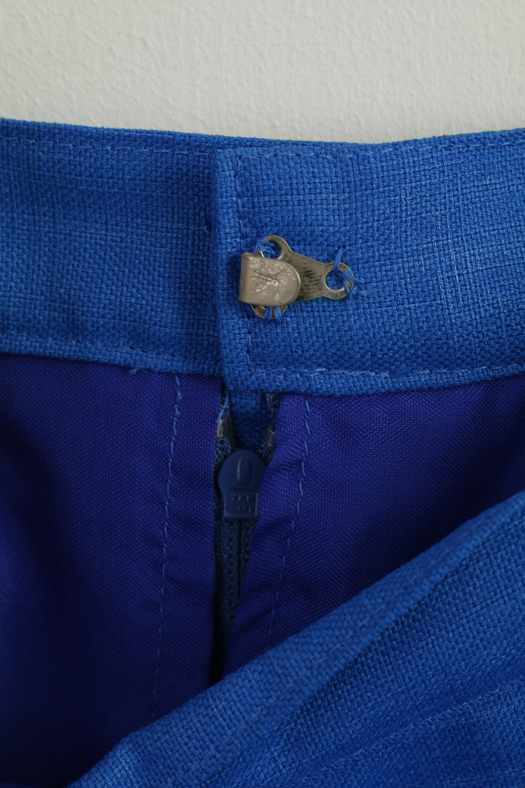 Vintage Vintage Women M Suit Blue Marine Jacket Skirt 8302 Size M / US 6-8 / IT 42-44 - 7 Thumbnail