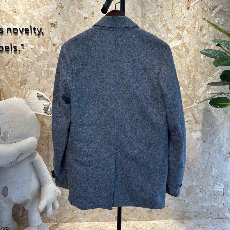 Dior Dior Gray wool double-sided jacket 2501-Nextarrow Size US M / EU 48-50 / 2 - 2 Thumbnail
