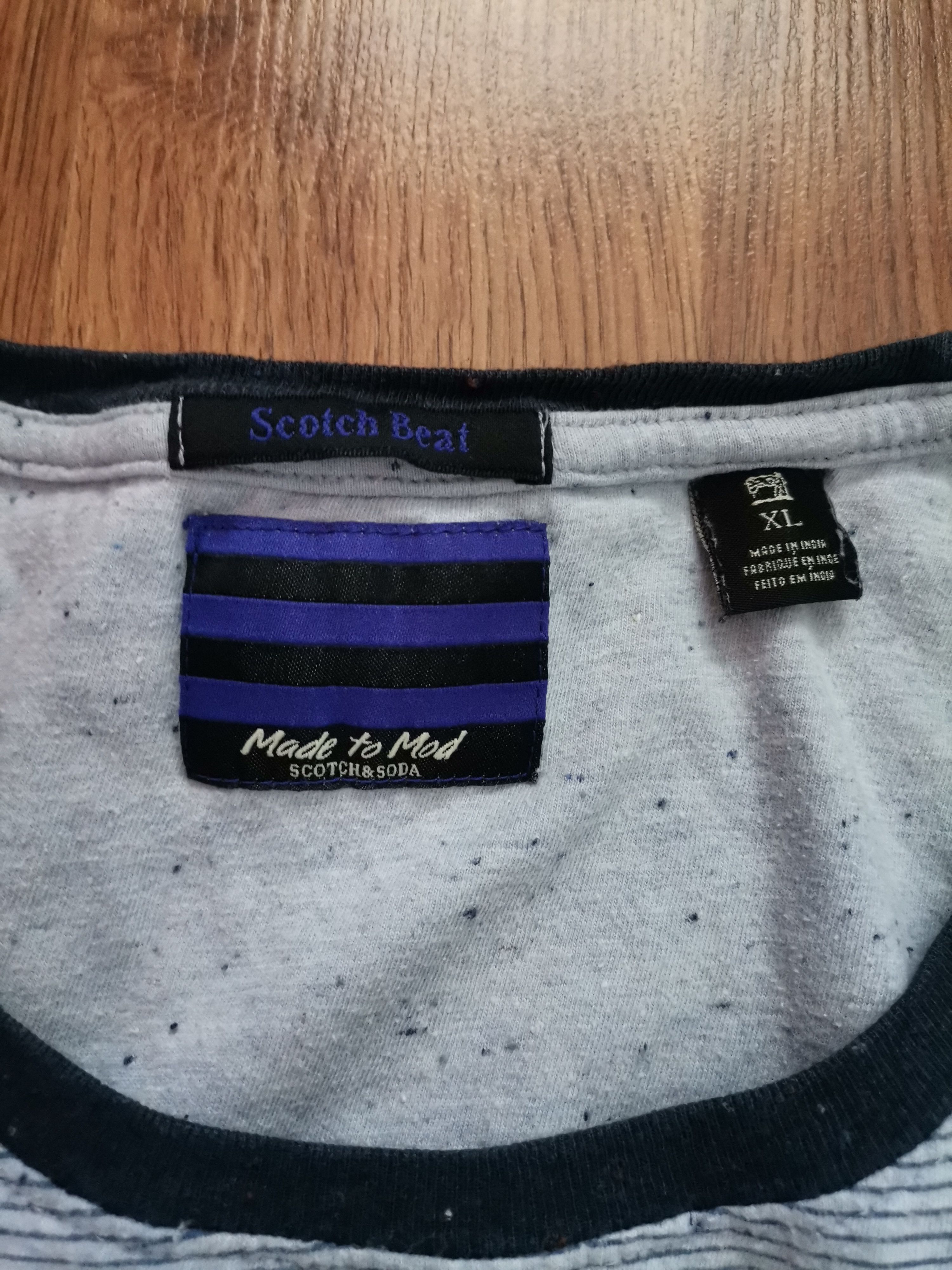 Scotch & Soda Scotch & Soda Striped T-Shirt Size US XL / EU 56 / 4 - 3 Thumbnail