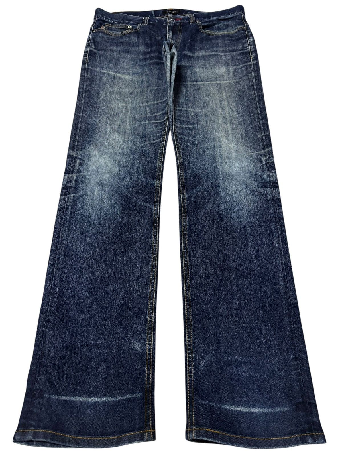Burberry Vtg Burberry Black Label Selvedge Distressed Jeans Size US 34 / EU 50 - 2 Thumbnail