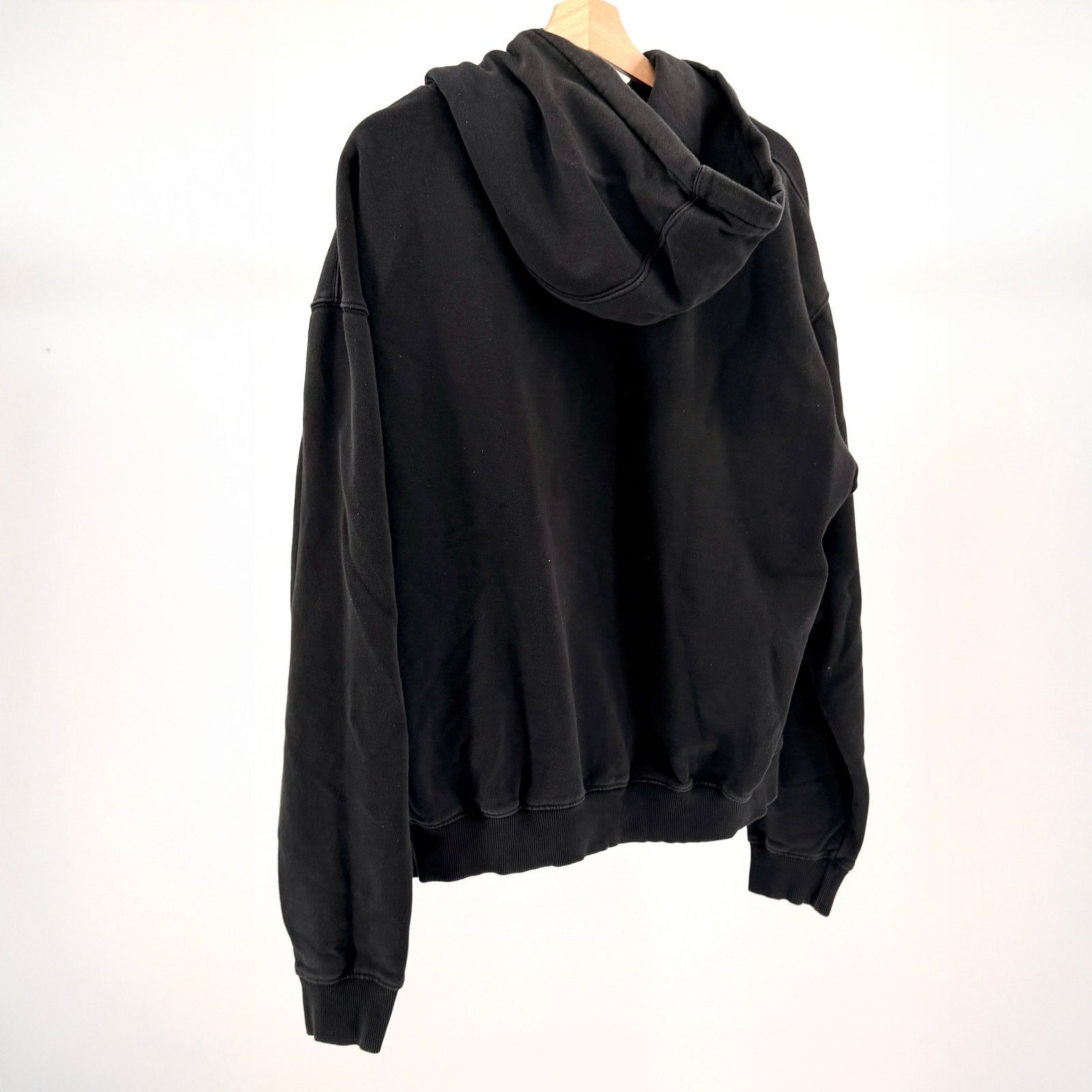 LFDY Live Fast Clothing Heavy Washed Black Graphic Hoodie Size US XL / EU 56 / 4 - 4 Thumbnail