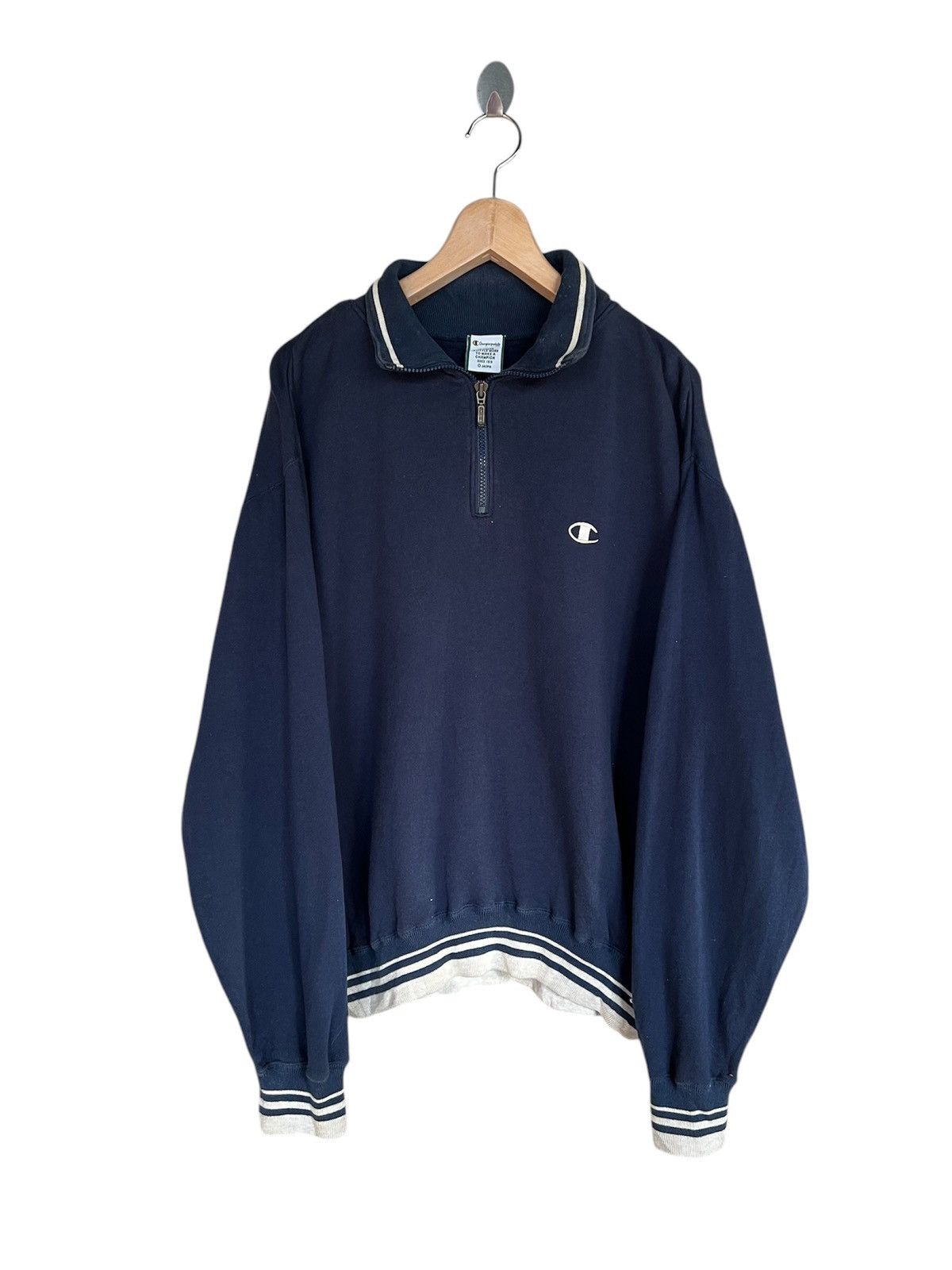 Champion × Vintage Vintage Champion Small Logo Sweatshirt Size US XL / EU 56 / 4 - 1 Thumbnail