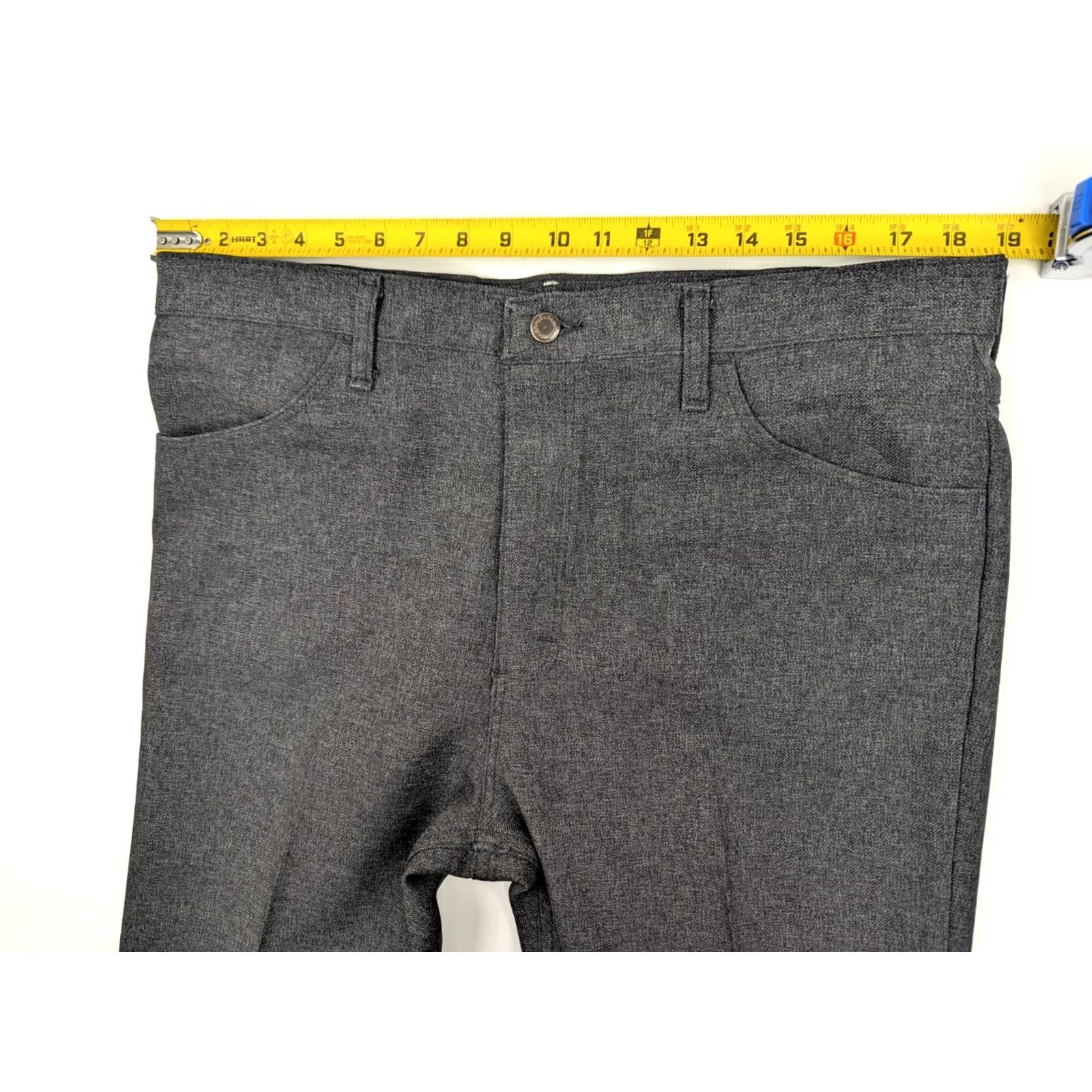 Wrangler VINTAGE Wrangler Wrancher Gray Straight Jeans Men 38x30 EUC 90s Cowboy 5-Pocket Regular Mens Size US 38 / EU 54 - 5 Thumbnail