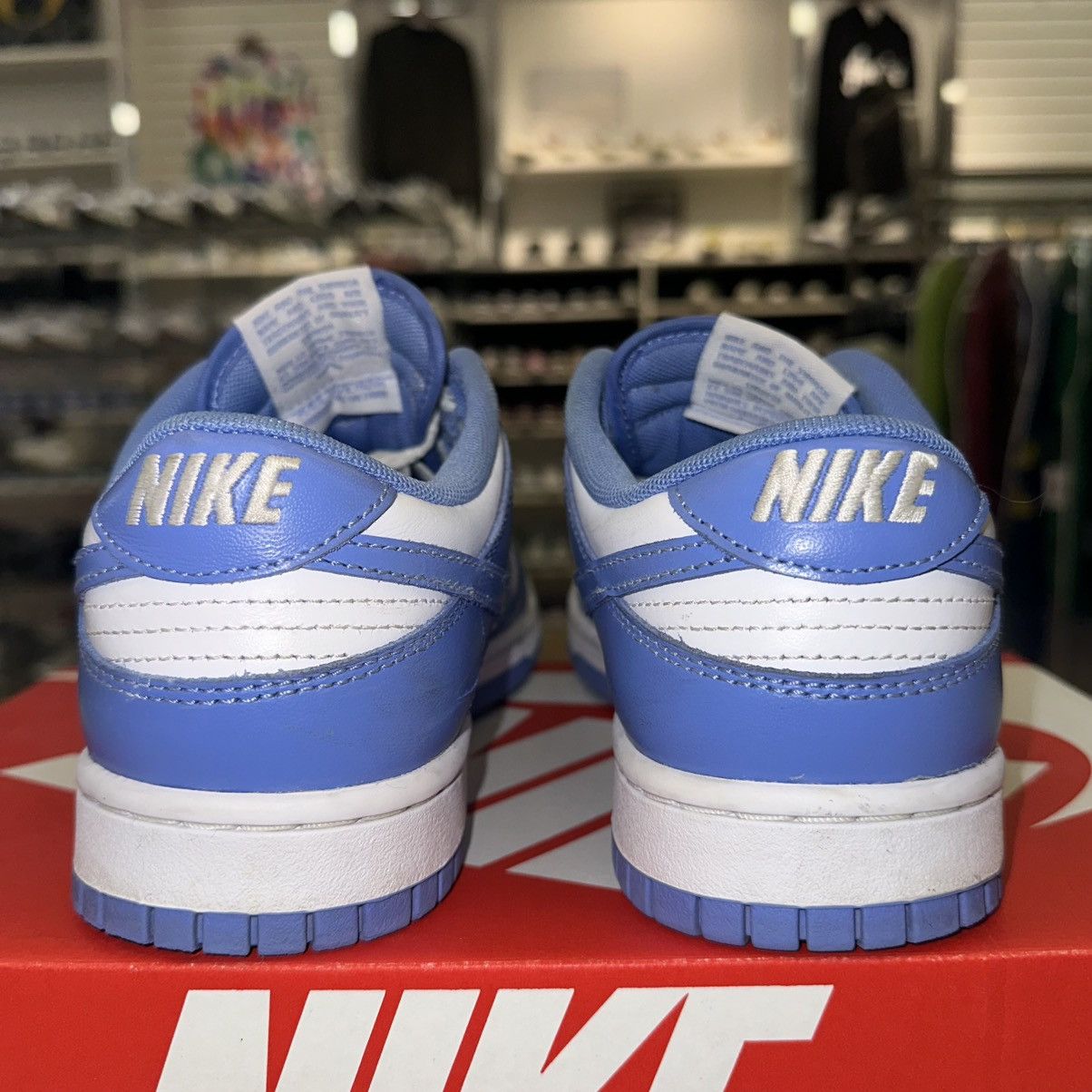 Nike Size 7 - Nike Dunk Low Polar Blue - DV0833-400 Size US 7 / EU 40 - 4 Thumbnail
