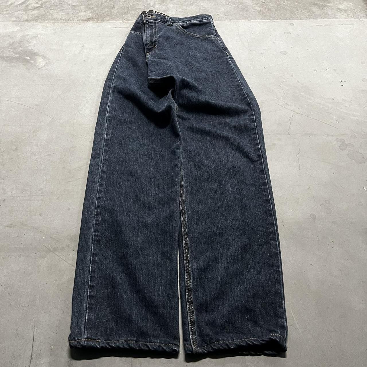 Vintage Vintage Y2K/90s Grunge Dark Wash MadeInUSA Denim Jeans! Size US 34 / EU 50 - 3 Thumbnail