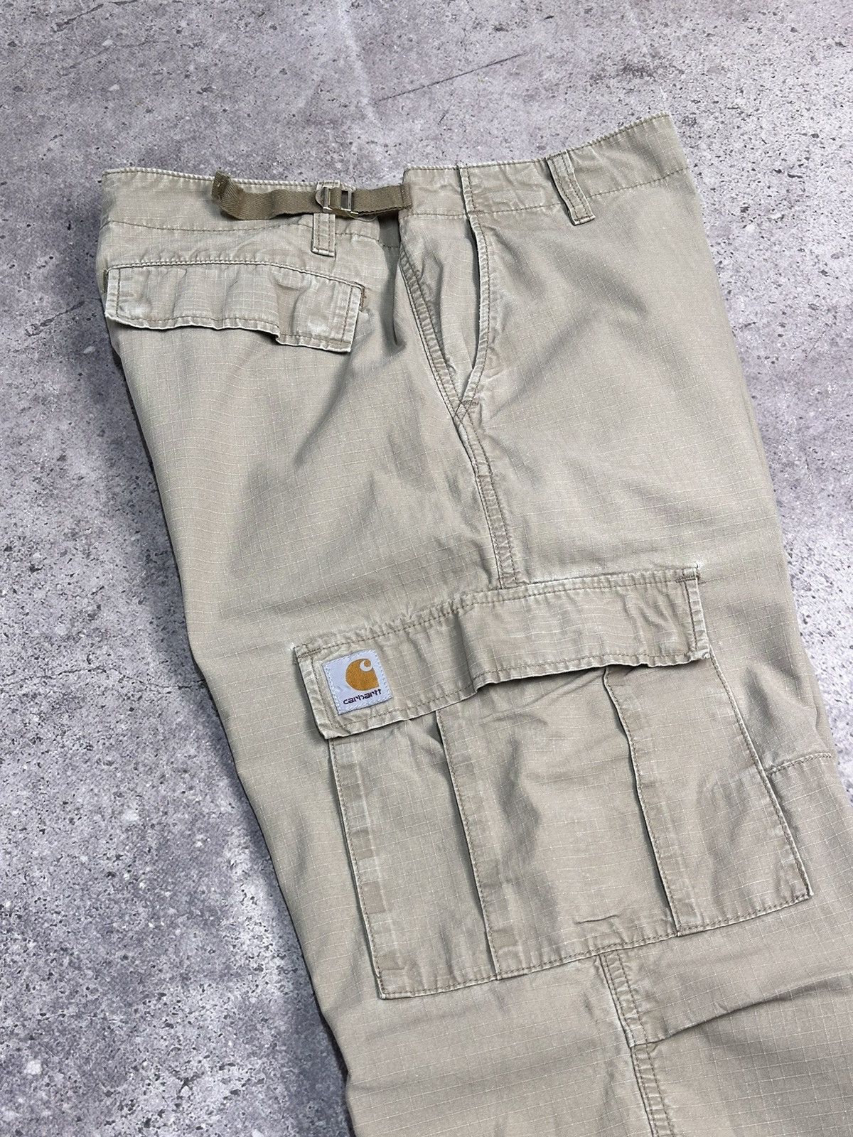 Carhartt Vintage Cargo Baggy Carhartt Wip Y2K double Knee SK8 USA Size US 32 / EU 48 - 10 Thumbnail