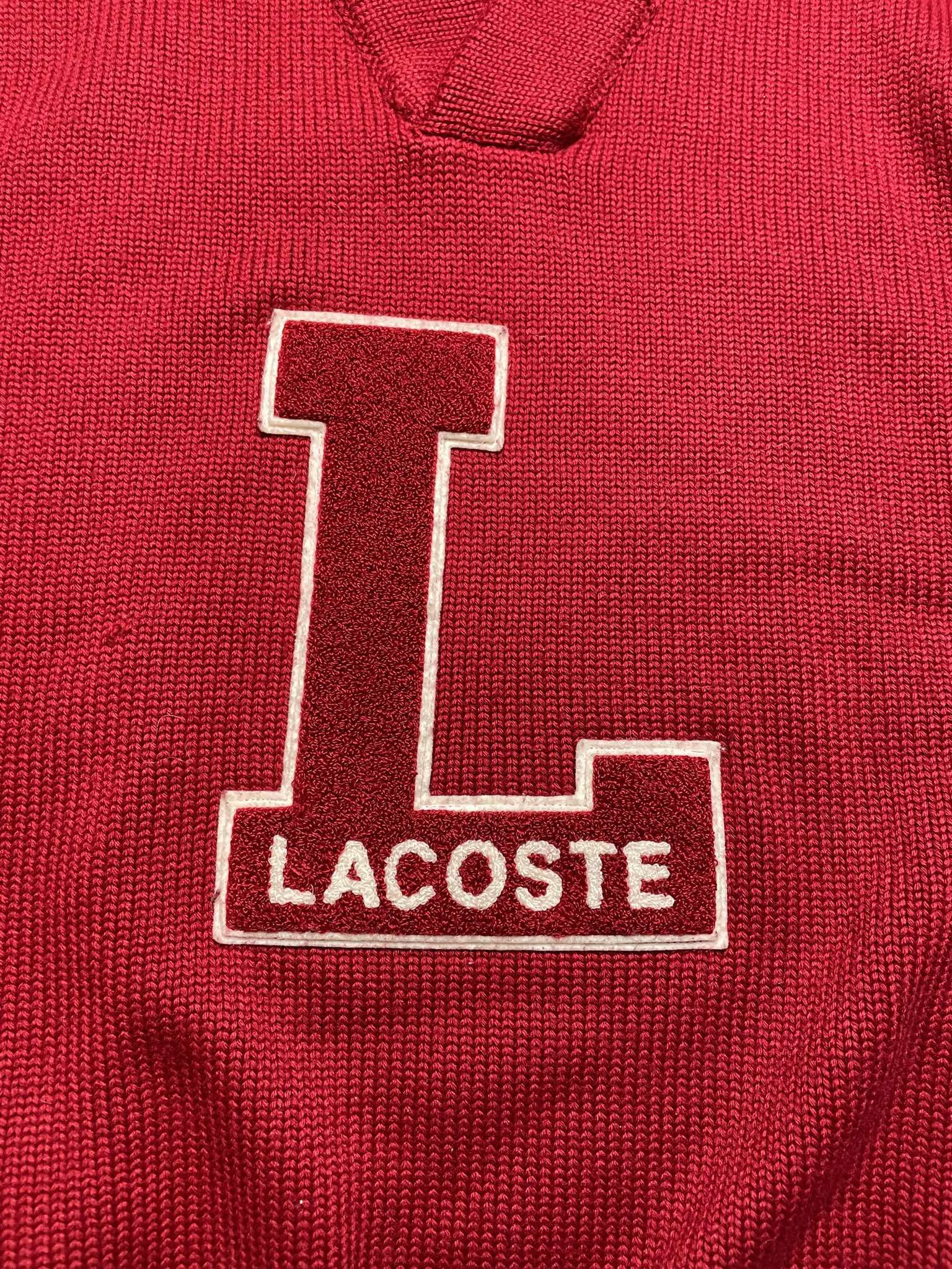 Lacoste × Vintage Vintage retro Sweater classic Lacoste Logo drip y2k 5/M Size US M / EU 48-50 / 2 - 3 Thumbnail