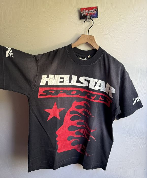 Streetwear Hellstar Sports Family Logo Tee Black | Grailed