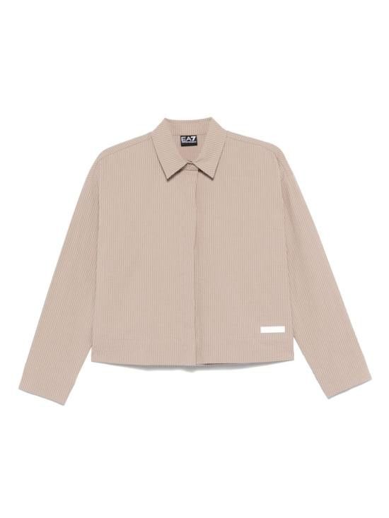 Emporio Armani EMPORIO ARMANI Women Shirts 7W000162 AF12506U6155 Beige Size M / US 6-8 / IT 42-44 - 1 Thumbnail