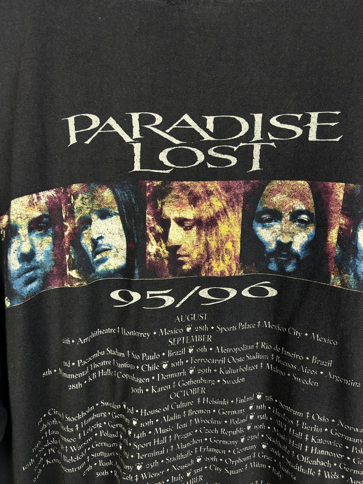 90s Paradise Lost 1995/96 Forever Failure Tour AOP Metal Tee