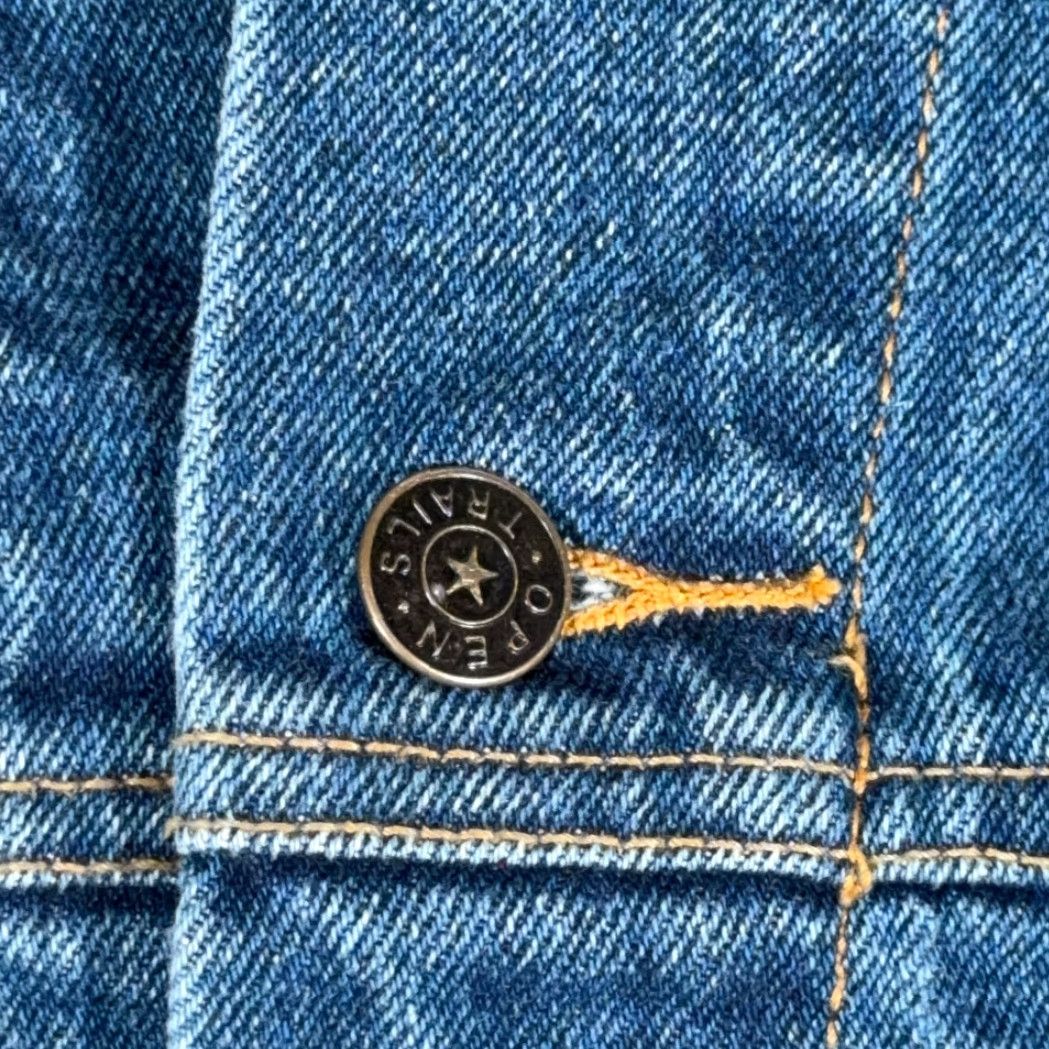 Rails VINTAGE Open Trails Jacket Denim Blue XL Adults Regular XL, Open Trails, Denim, Jacket, Vintage, 90s, Y2K, Casual, Workwear, Travel, Mens Size US 36 / EU 52 - 5 Thumbnail