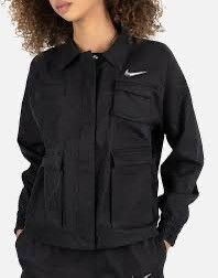 Nike Nike Sportswear Swoosh Woven Jacket CZ8898-010 Size M / US 6-8 / IT 42-44 - 4 Thumbnail