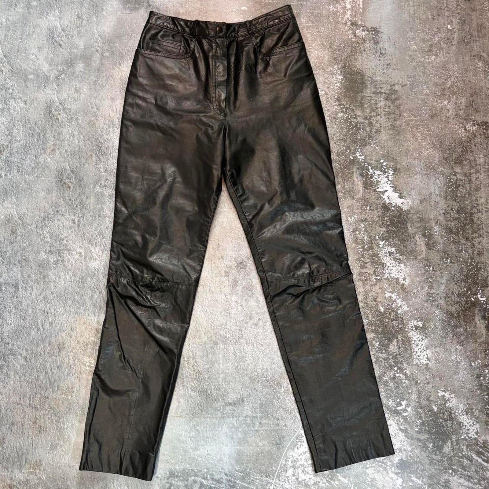 90s beauty:beast Leather Pants