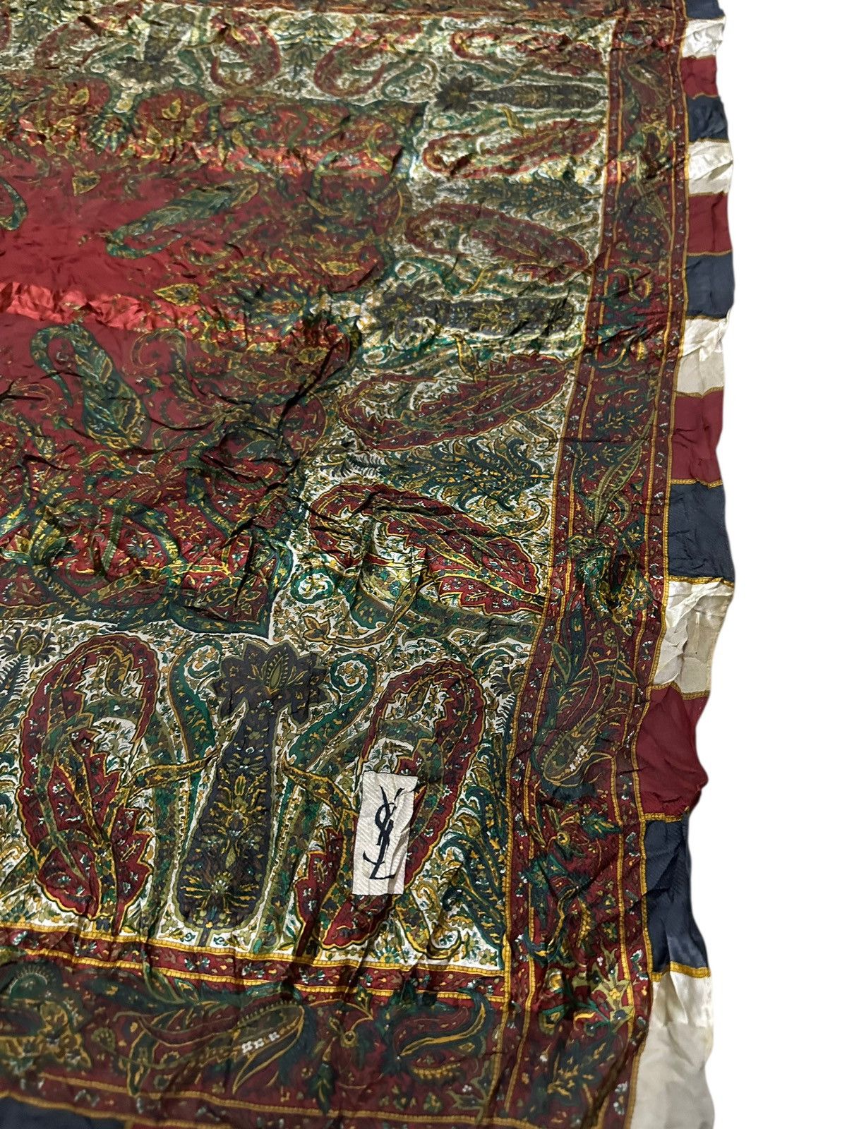Yves Saint Laurent Yves saint laurent silk scarf Size ONE SIZE - 11 Thumbnail