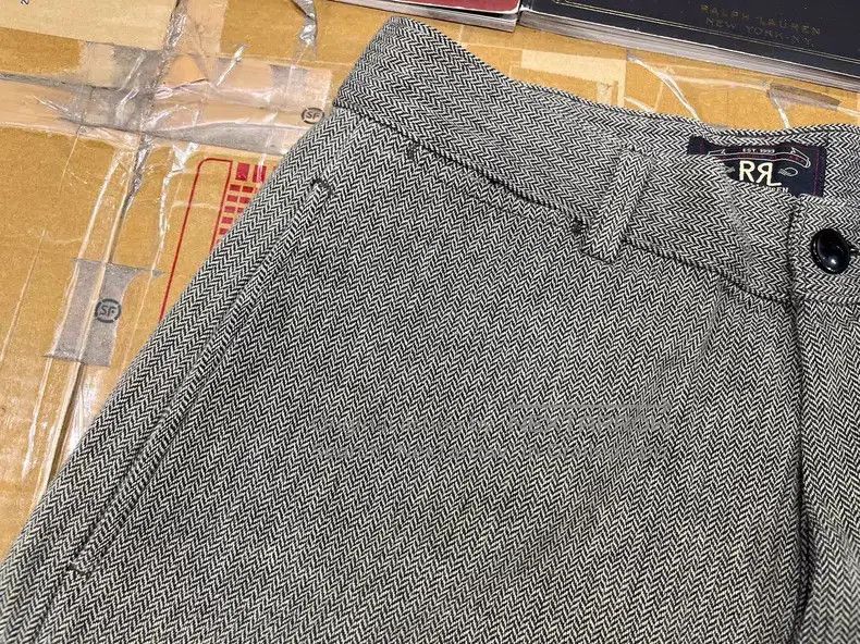 RRL Ralph Lauren RRL Ralph Lauren Herringbone Casual Pants Size US 29 - 9 Thumbnail