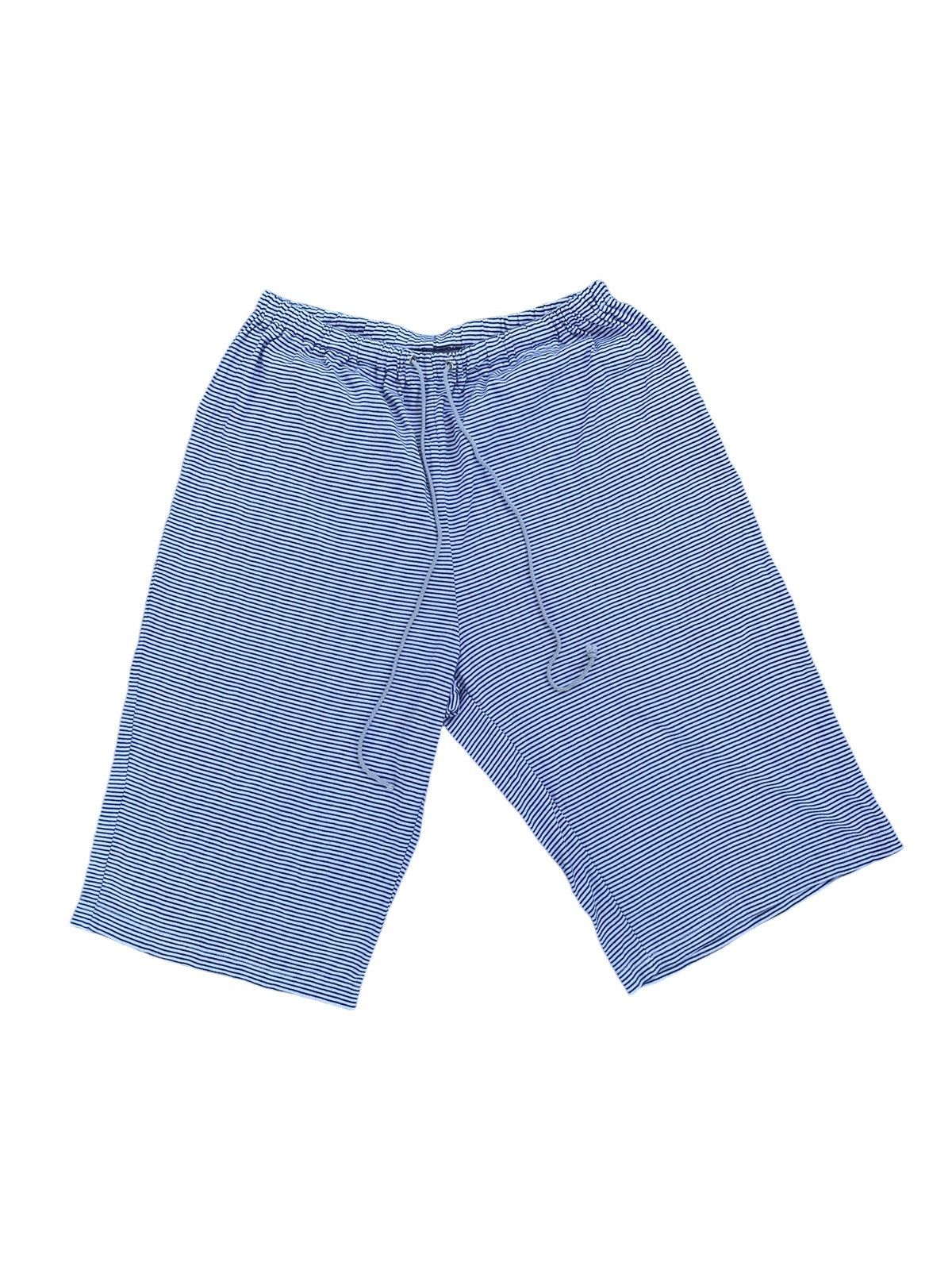 Y's × Yohji Yamamoto Y’s For Living by Yohji Yamamoto striped short pants Size US 30 / EU 46 - 2 Thumbnail