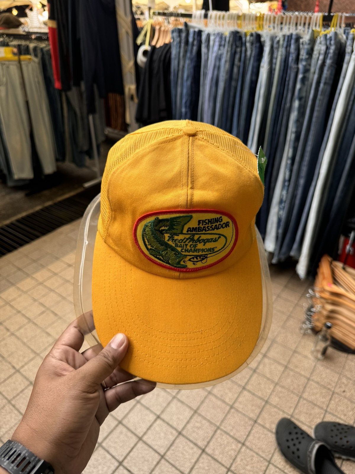 Vintage Vintage 80s Trucker Daiwa Fishing Outdoor Size ONE SIZE - 4 Thumbnail
