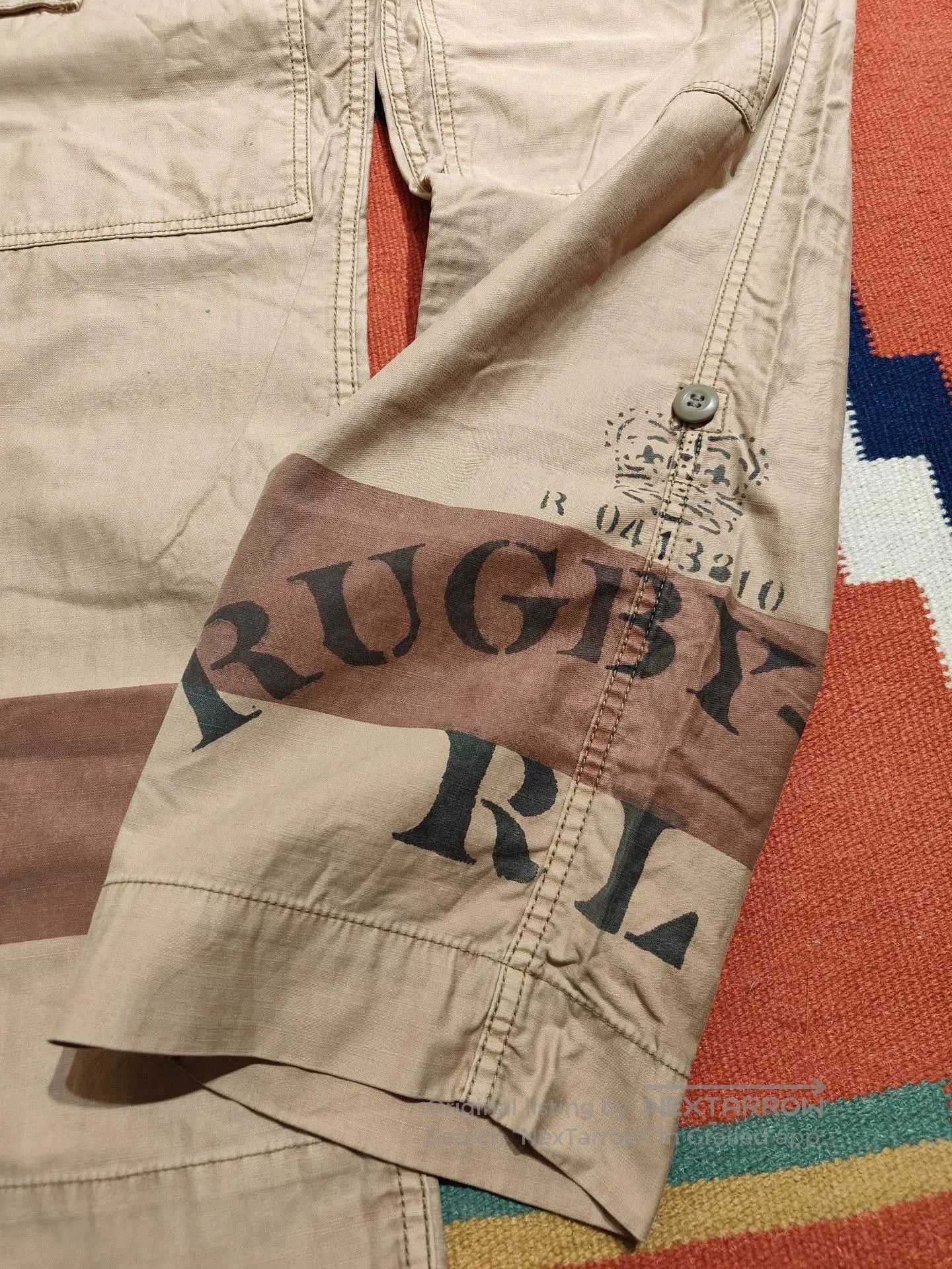 Rugby Ralph Lauren Ralph Lauren Rugby Distressed Cargo Pants. Size US 32 / EU 48 - 2 Thumbnail