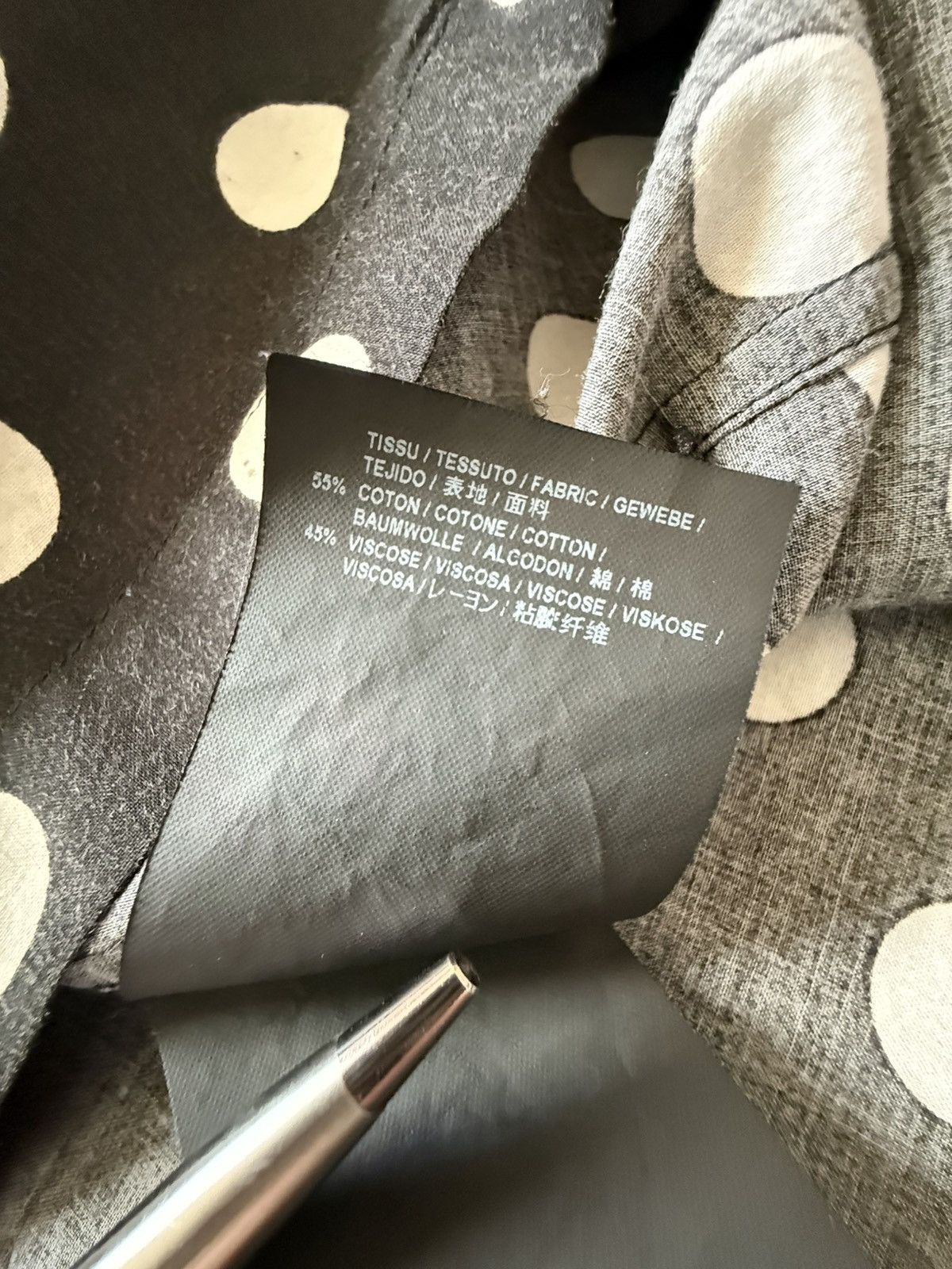 Saint Laurent Paris SS16 Saint Laurent polka dot Hawaiian shirt Hedi Slimane 40 Size US L / EU 52-54 / 3 - 21 Thumbnail