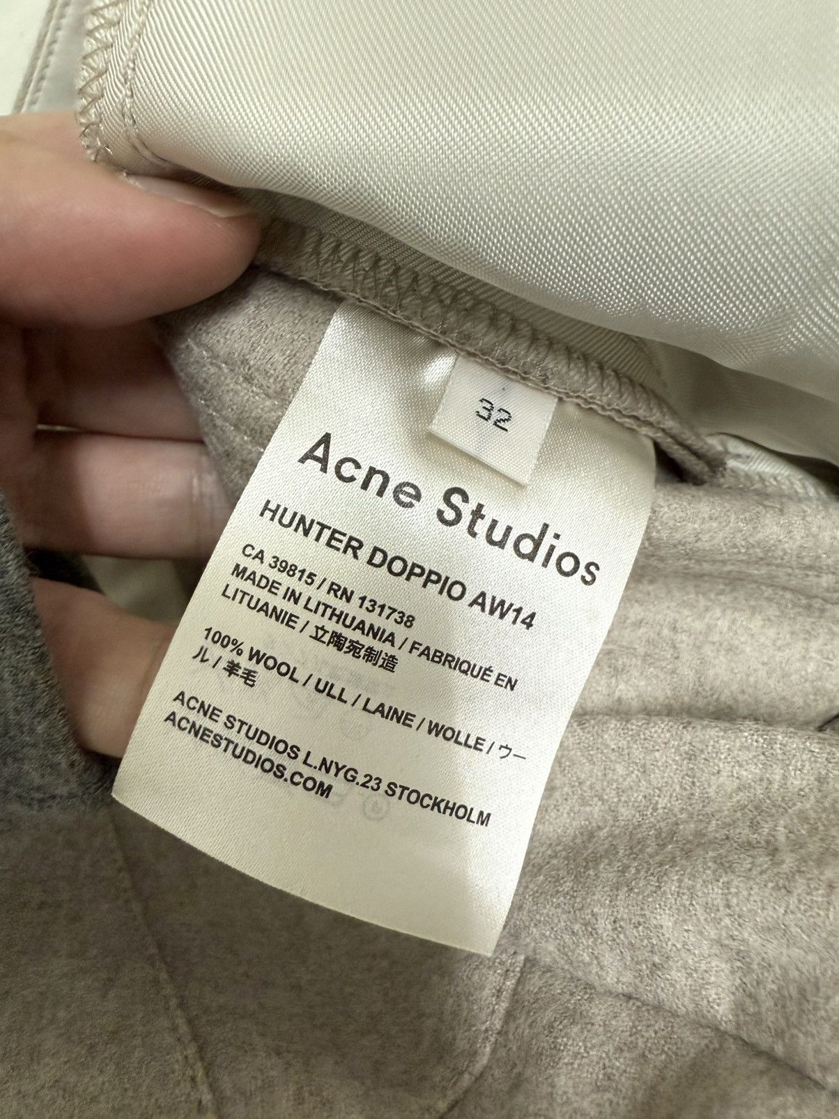 Acne Studios Acne Studios wool shorts Size 24" / US 00 / IT 34 - 7 Thumbnail