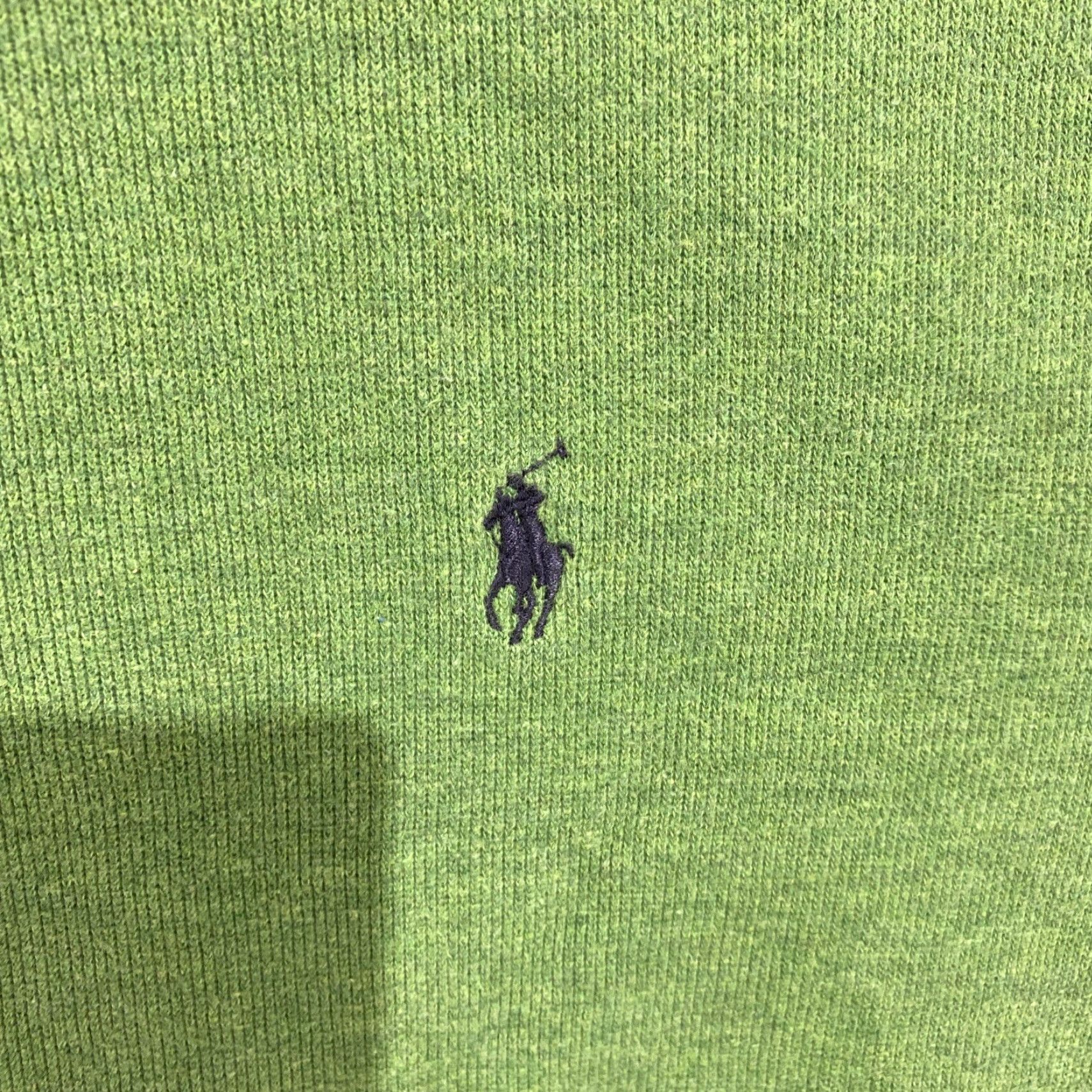Polo Ralph Lauren Polo Ralph Lauren Pullover 1/4 Zip Sweater L Men Green Embroidered Logo Knit Cotton Mock Neck Zip Size US L / EU 52-54 / 3 - 4 Thumbnail