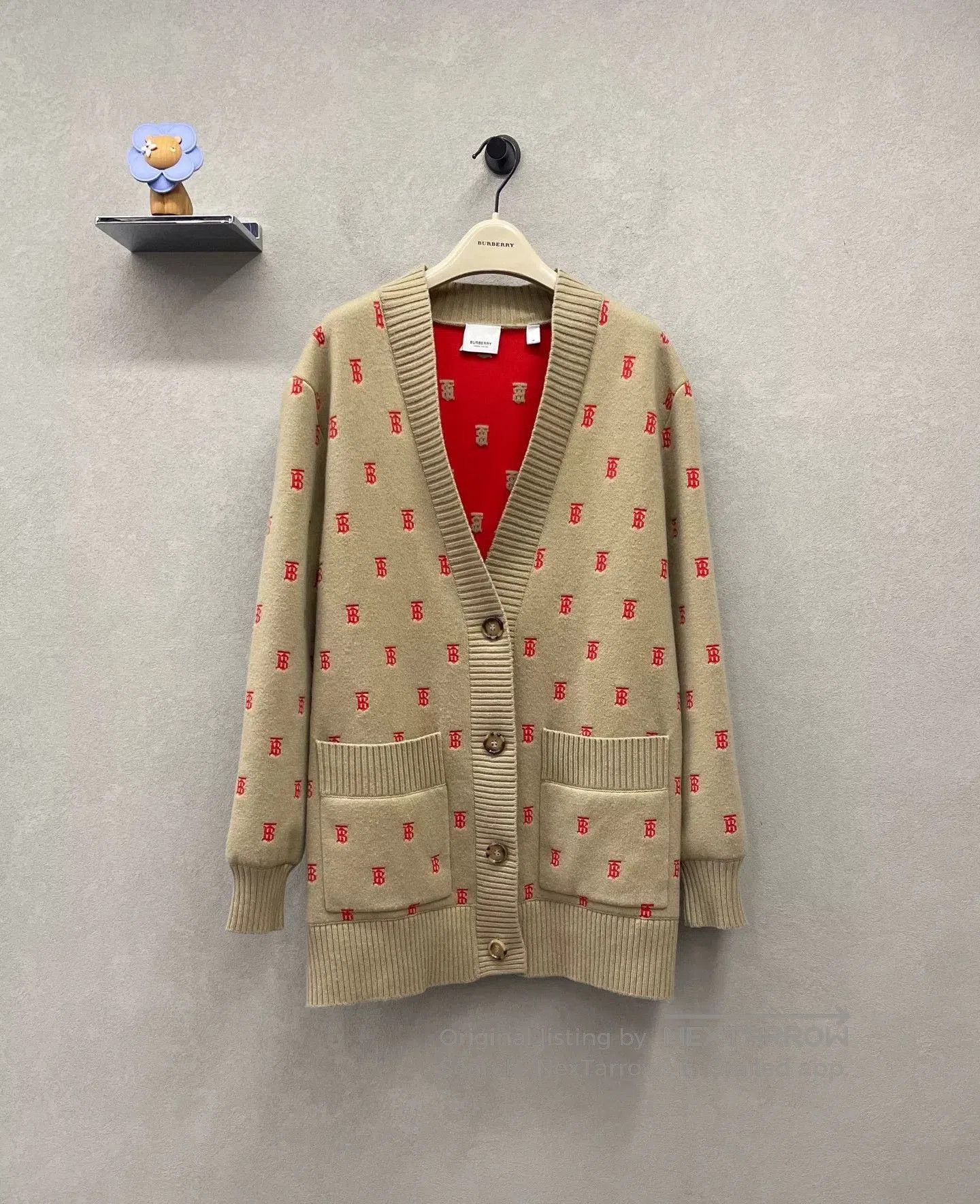 Burberry Burberry Wool Knit Cardigan. Size US M / EU 48-50 / 2 - 1 Thumbnail