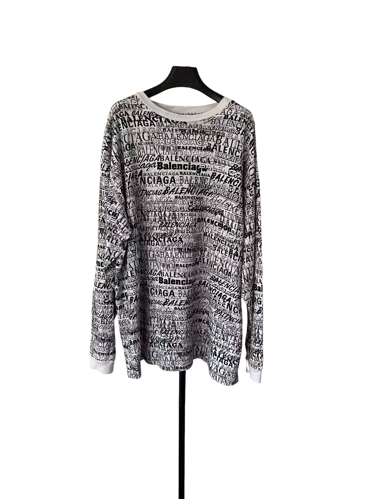 Balenciaga Balenciaga Graffiti Sweatshirt Size S Size US S / EU 44-46 / 1 - 1 Thumbnail