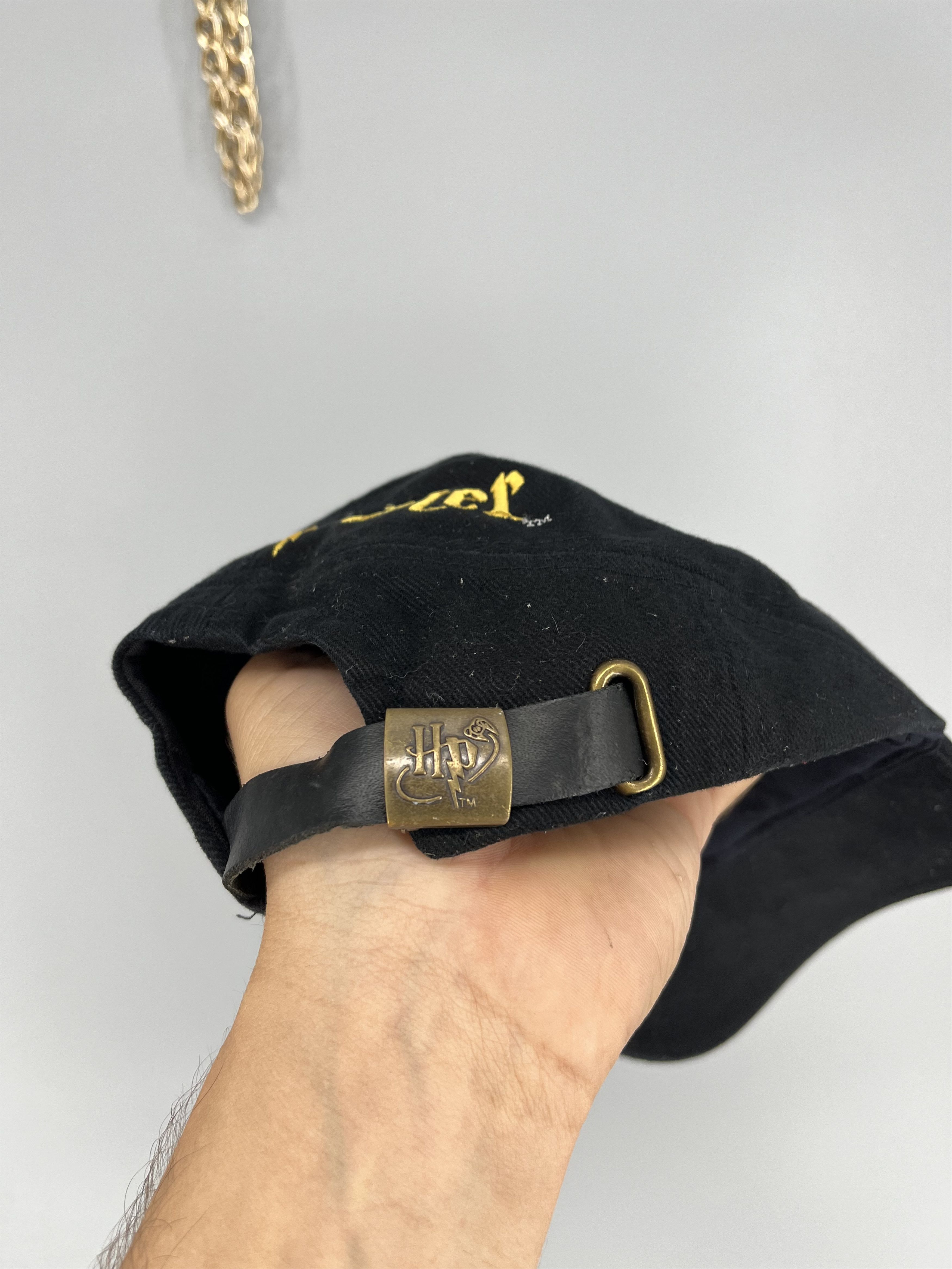 Vintage Rare 2001 Warner Bros. Harry Potter Denim Cap Size ONE SIZE - 5 Thumbnail